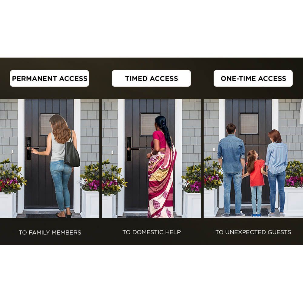 Qubo Smart Door Lock (Voice Assistant, OC-HLM01CU1, Copper)_7