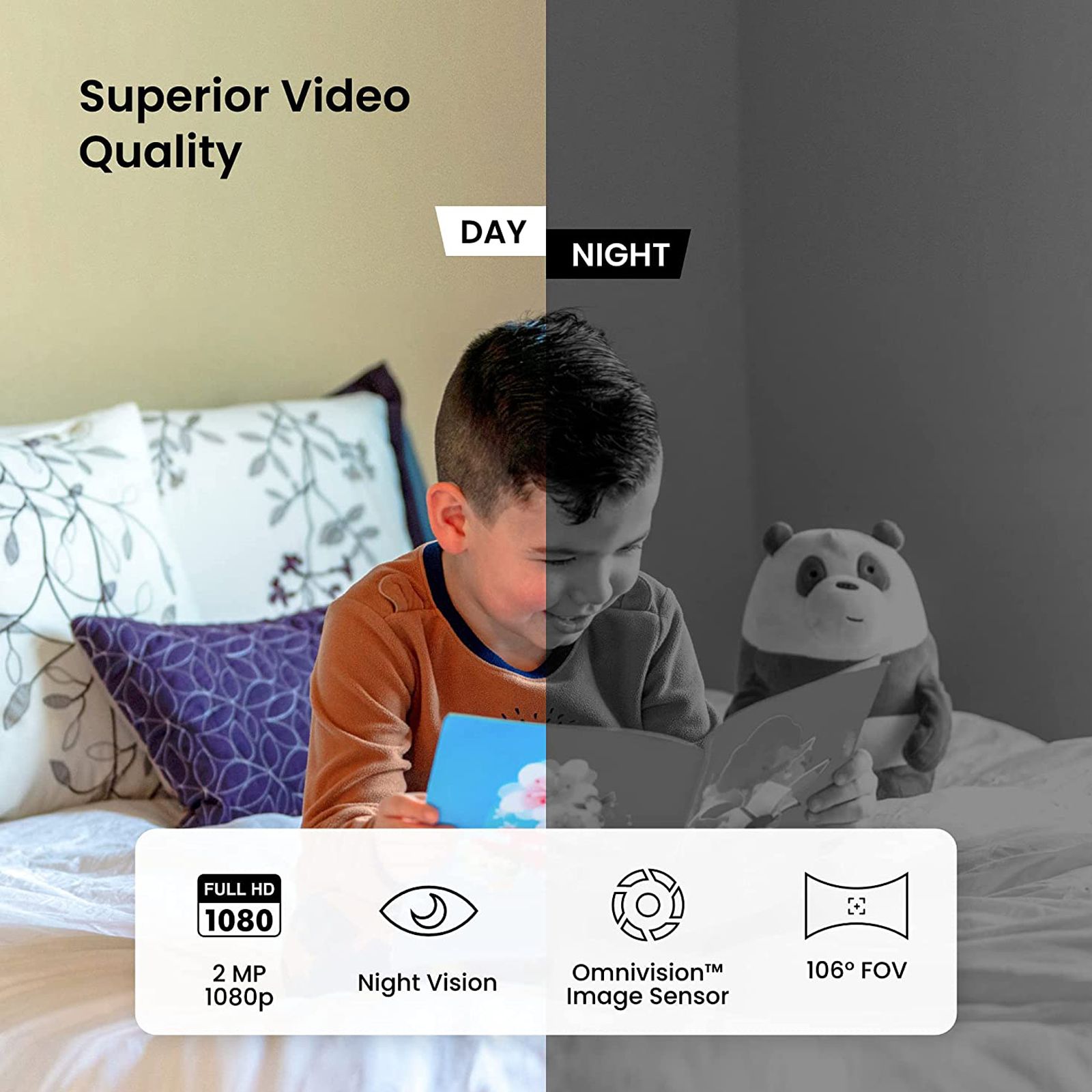 KENT HomeCam Genie IP CCTV Security Camera (AI Motion and Human Detection, 17012, White) KENT HomeCam Genie IP CCTV Security Camera (AI Motion and Human Detection, 17012, White)_5