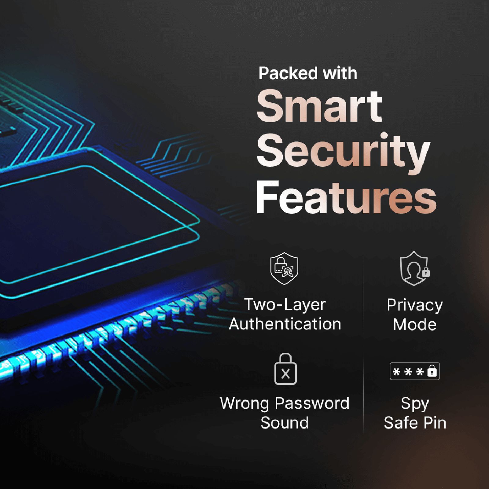 Qubo Smart Locks (5 Way Unlock, OC-HLM03CU1, Copper)_8