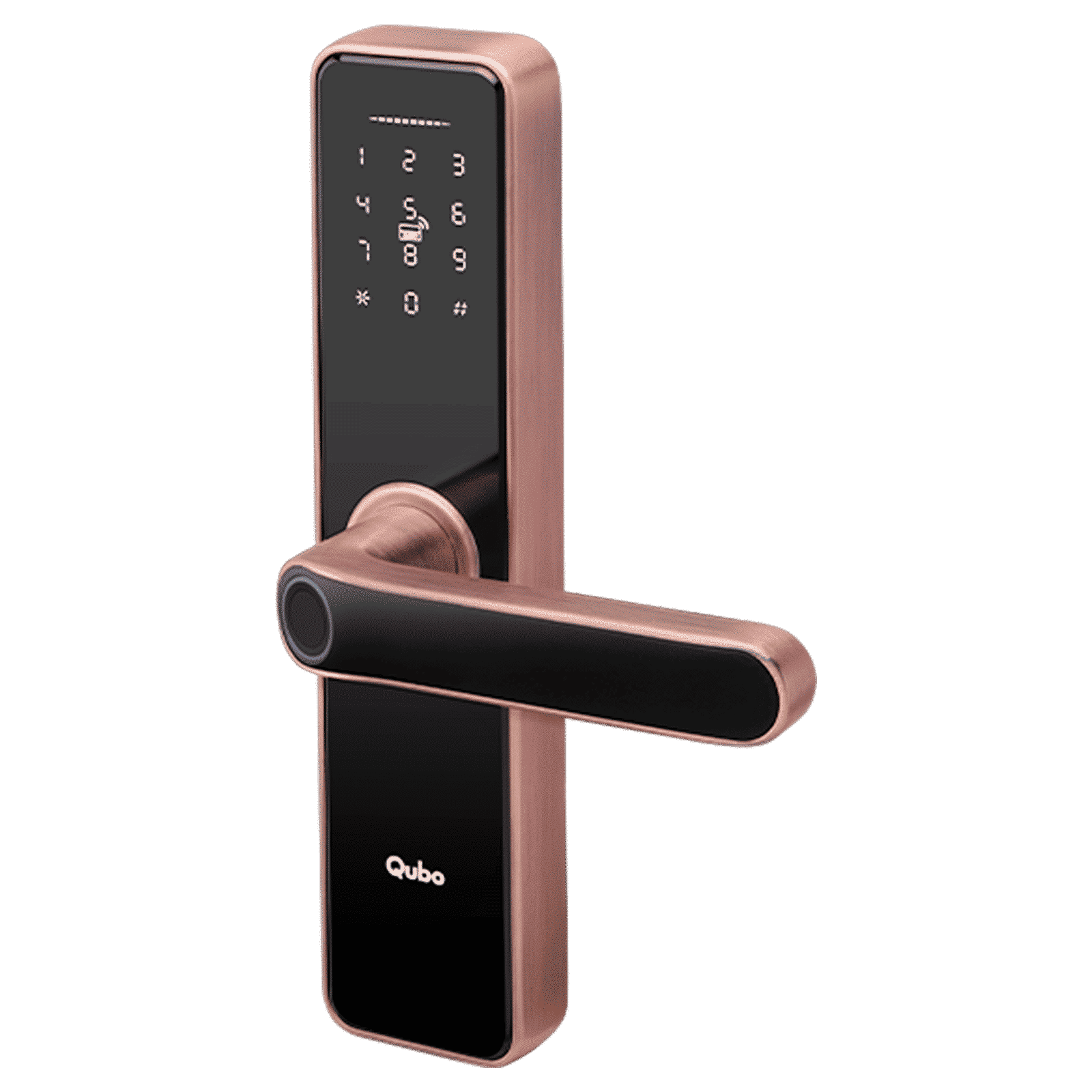 Qubo Smart Locks (5 Way Unlock, OC-HLM03CU1, Copper)_3