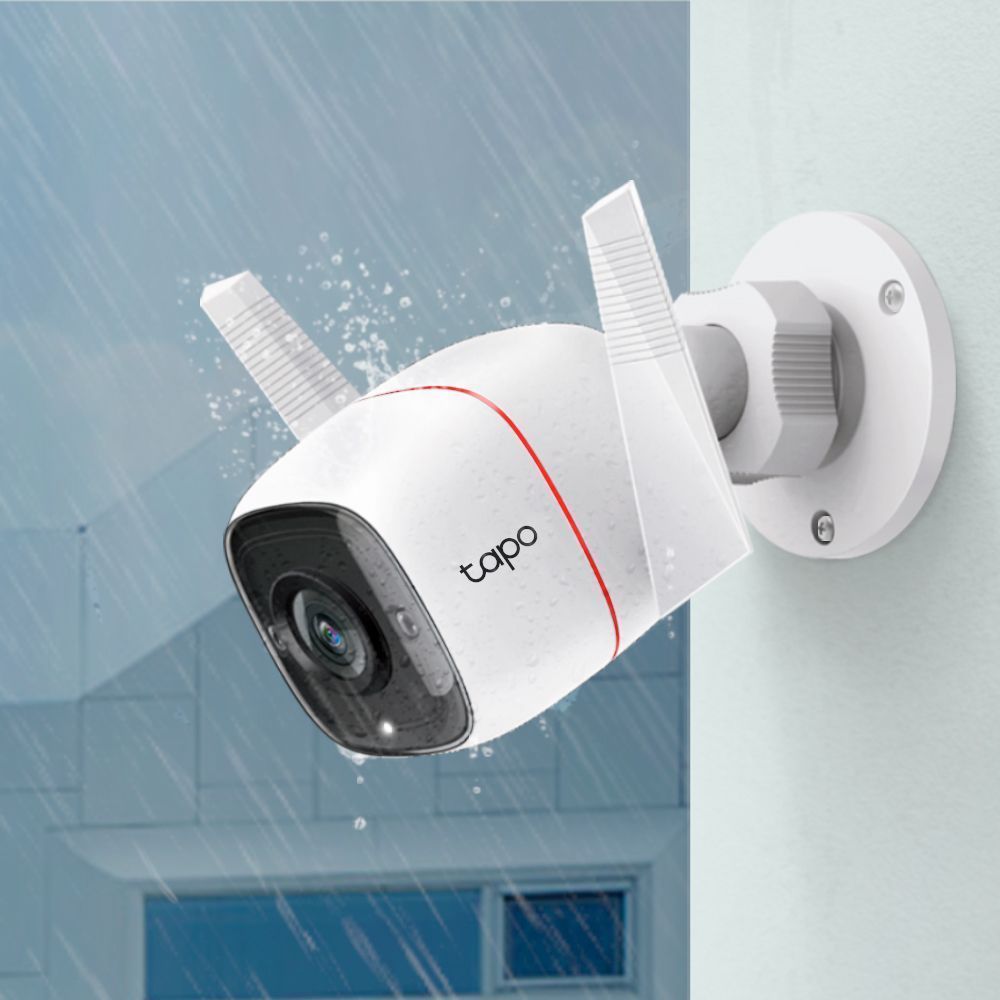 tp-link Tapo C310 Outdoor CCTV Security Camera (IP66 Weatherproof, White)_4