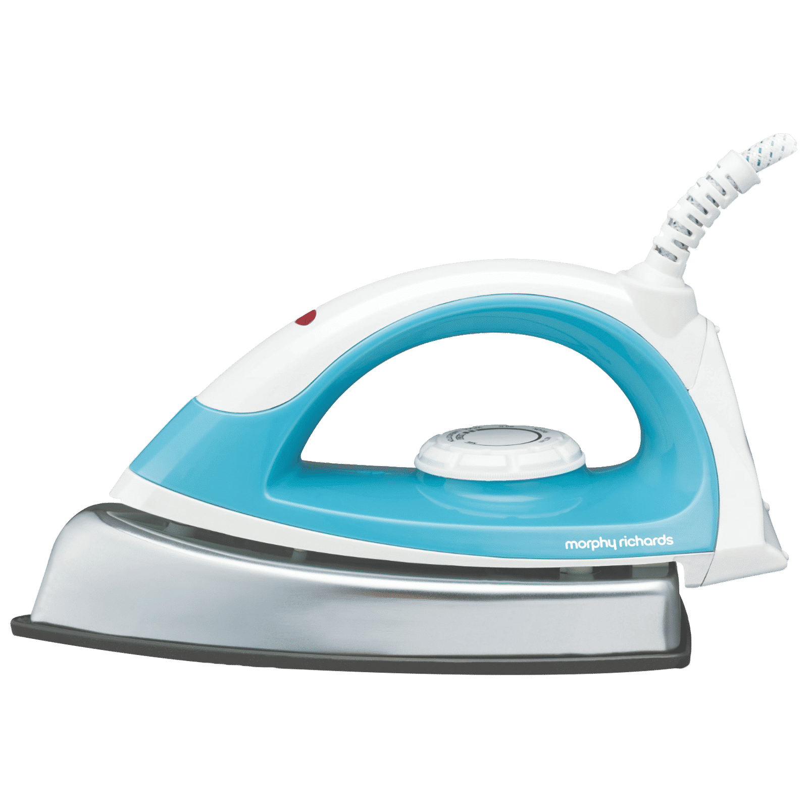 Morphy Richards Inspira 1000 Watts Dry Iron (Neon Indicator, White & Aqua) Morphy Richards Inspira 1000 Watts Dry Iron (Neon Indicator, White & Aqua)_1