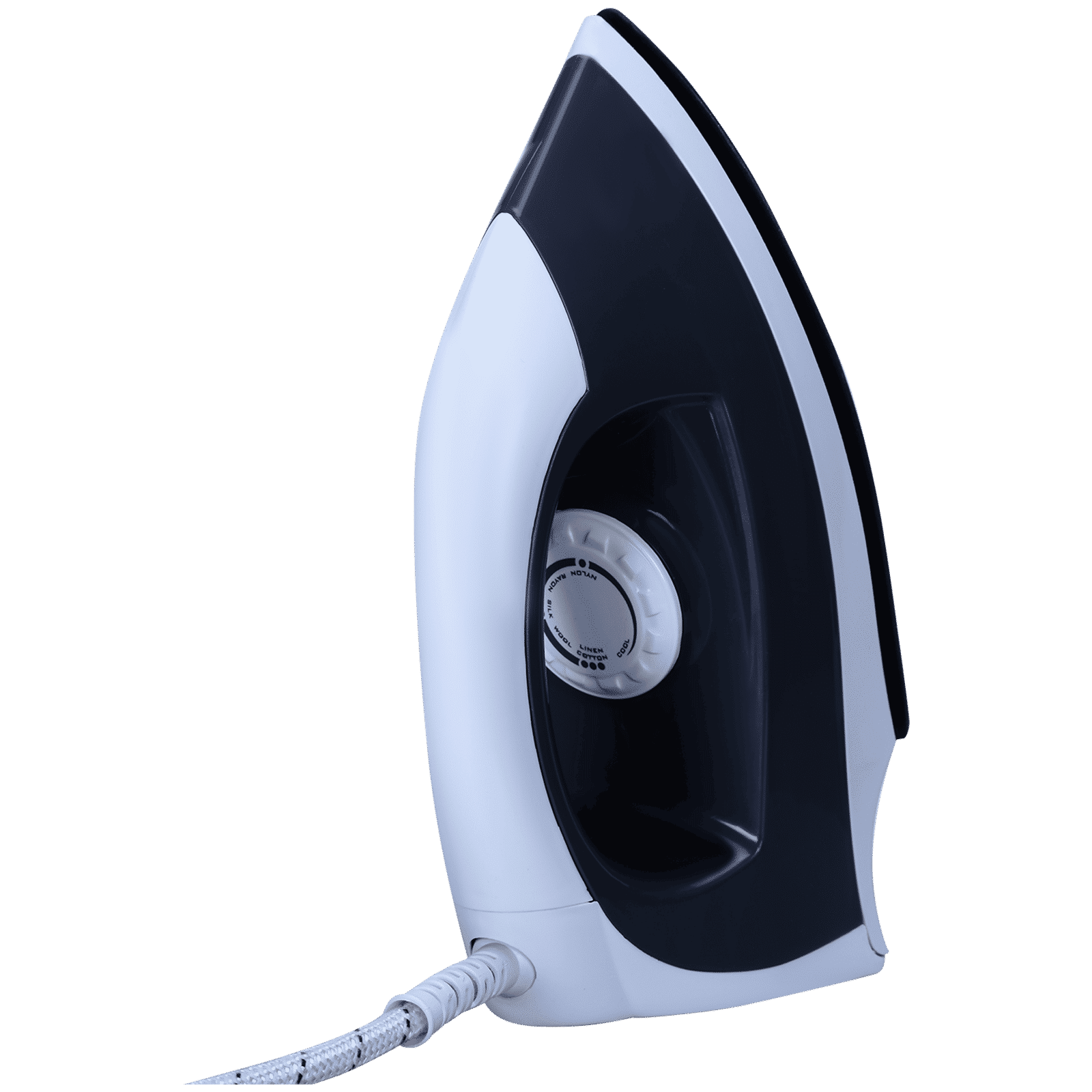 Croma 1100 Watts Dry Iron (Weilburger Dual Coat Soleplate, AV4415, White)_5