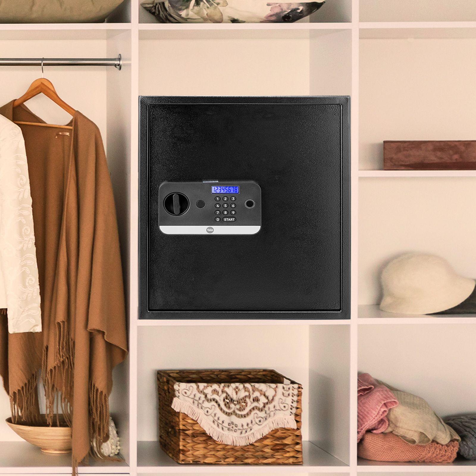 Yale Stellar 41 Litres Digital Safety Locker (390/DB2, Black)_9