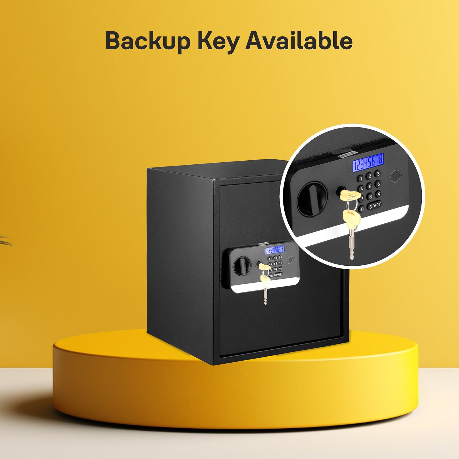 Yale Stellar 41 Litres Digital Safety Locker (390/DB2, Black)_8