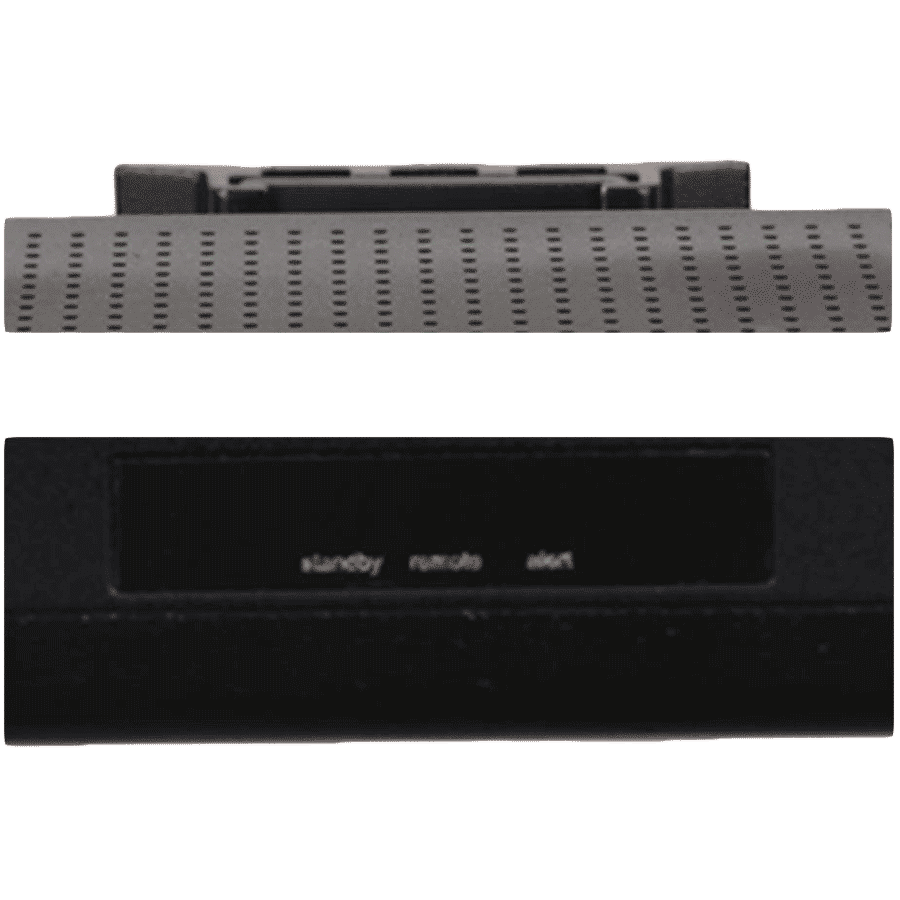 RD PLAST Wall Mount Set-Top Box Stand (RW 4010-2, Black)_4