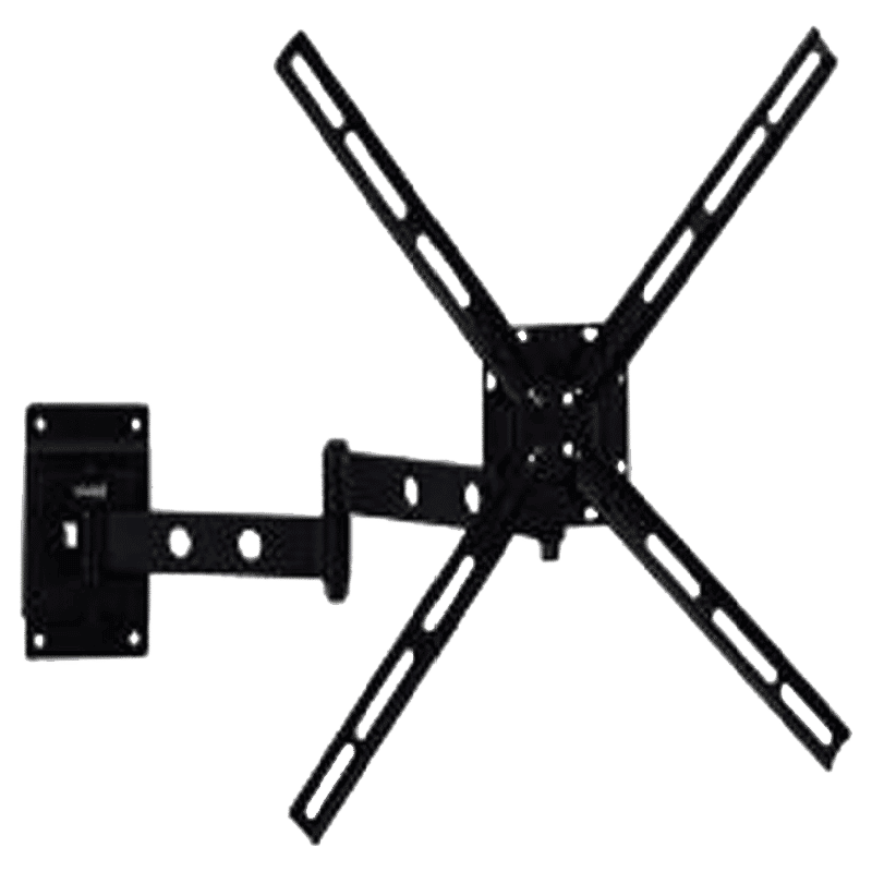RD PLAST 32-50 inch Swivel Wall Mount TV Stand (Black)_1