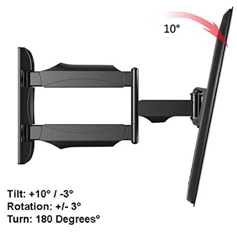 Mighty Mount Bracket LCD/LED TV Stand (32N, Black)_3