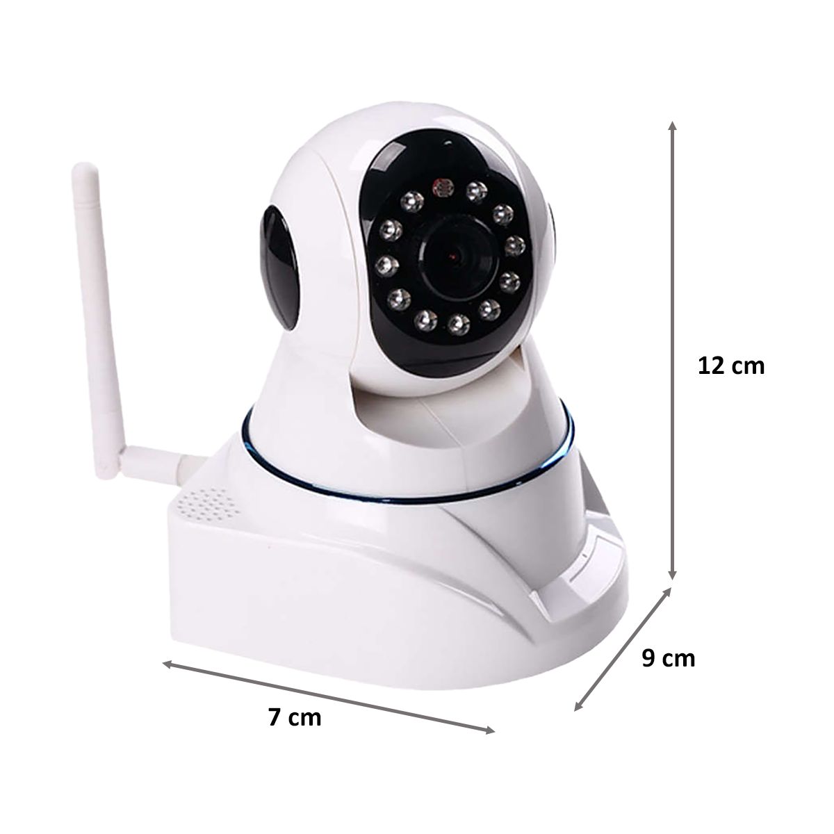 Merlin Wi-Fi IP Camera Lite (Email Notification Alerts, White)_2
