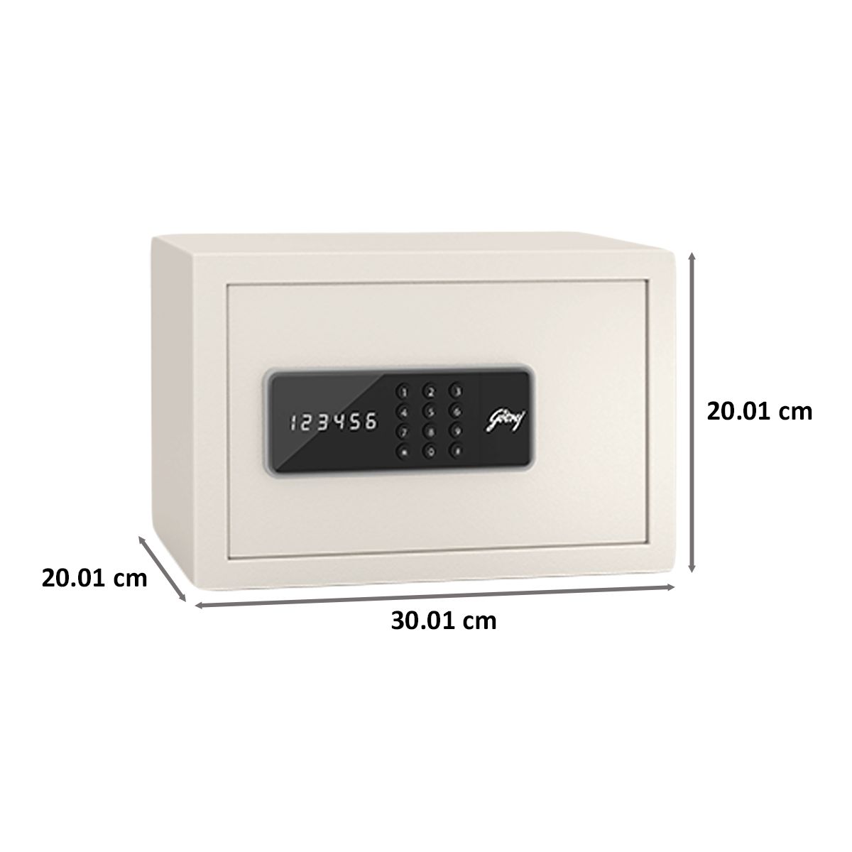 Godrej 8 Litres Safe Digital Locking Systems (NX Pro, Ivory)_3