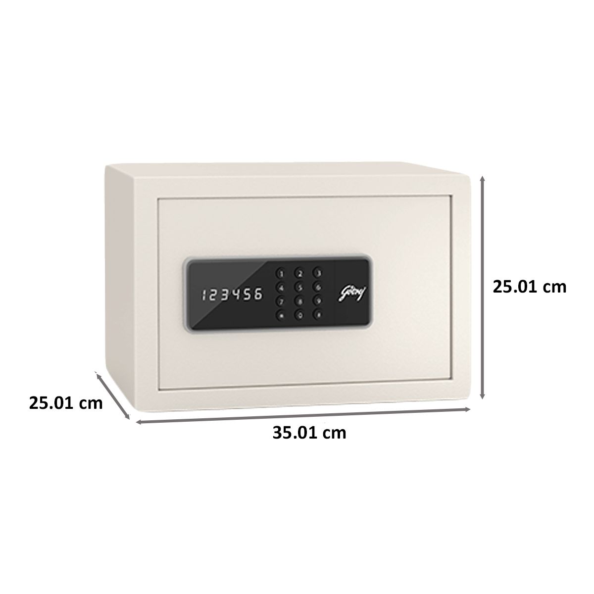 Godrej 15 Litres Safe Digital Locking Systems (NX Pro, Ivory)_3