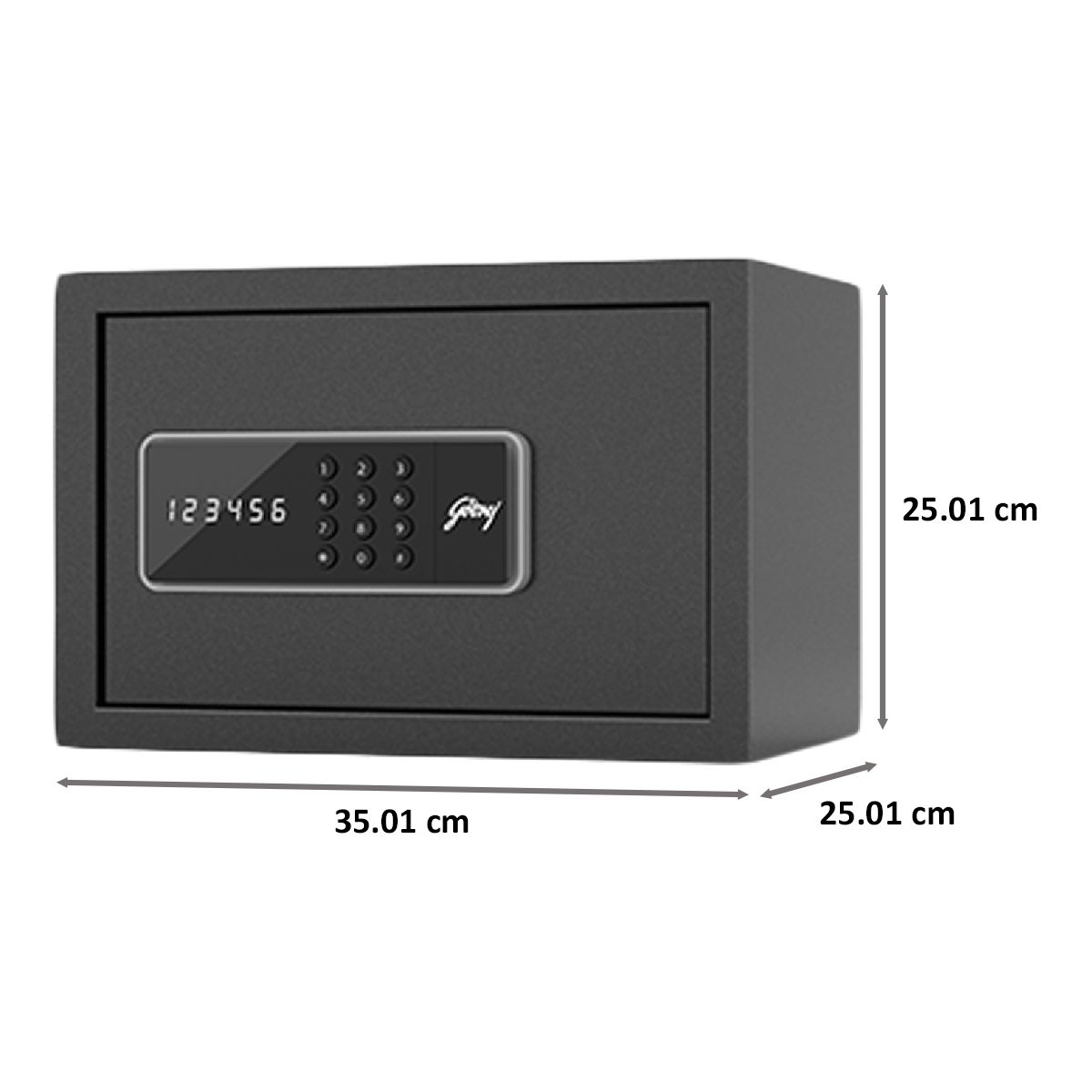 Godrej 15 Litres Safe Digital Locking Systems (NX Pro, Grey)_3