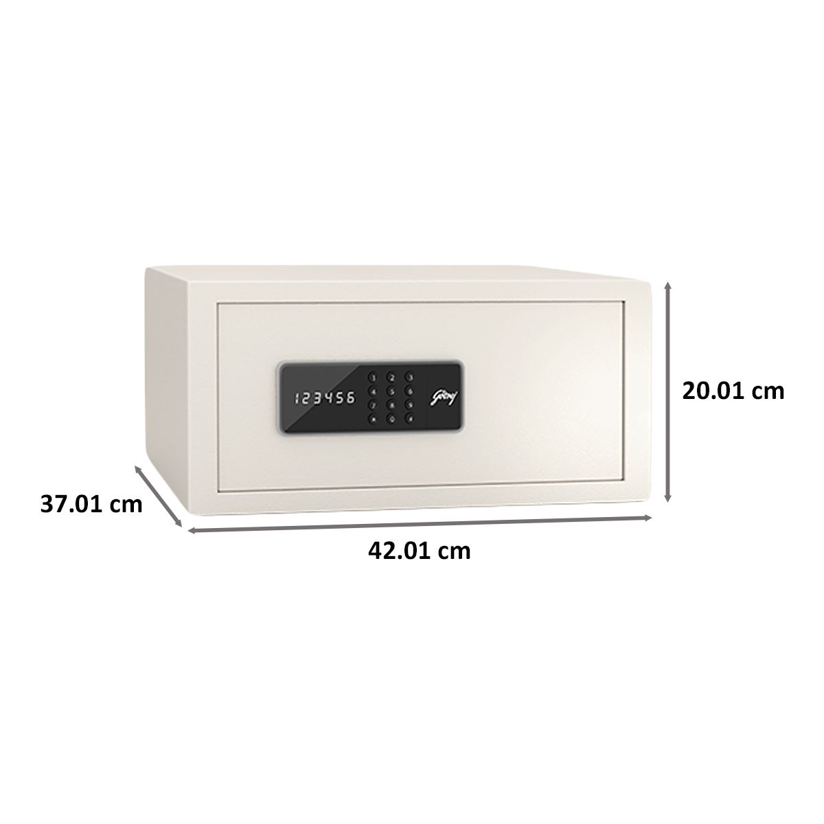 Godrej 25 Litres Safe Digital Locking Systems (NX Pro, Ivory)_3