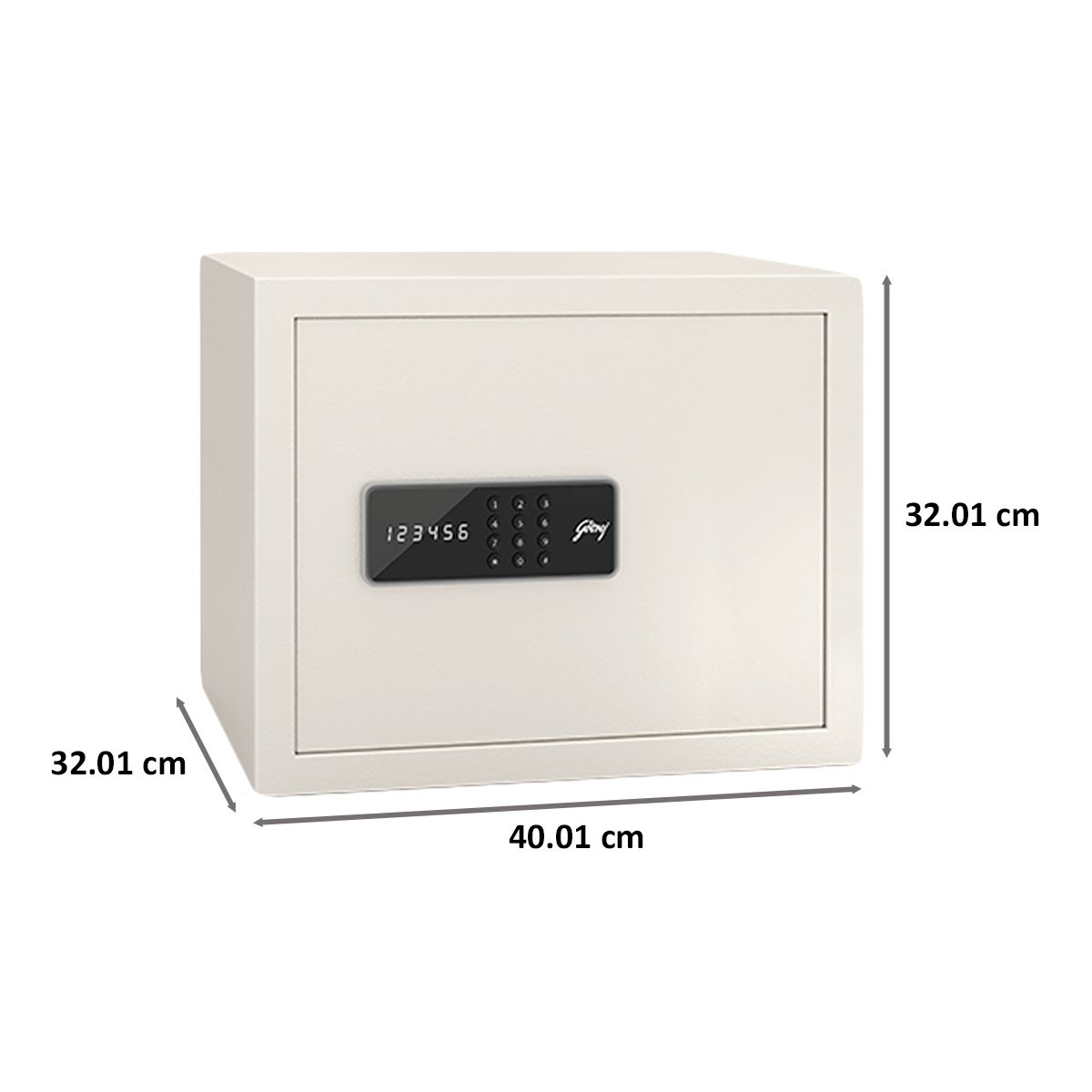 Godrej 30 Litres Safe Digital Locking Systems (NX Pro, Ivory)_3