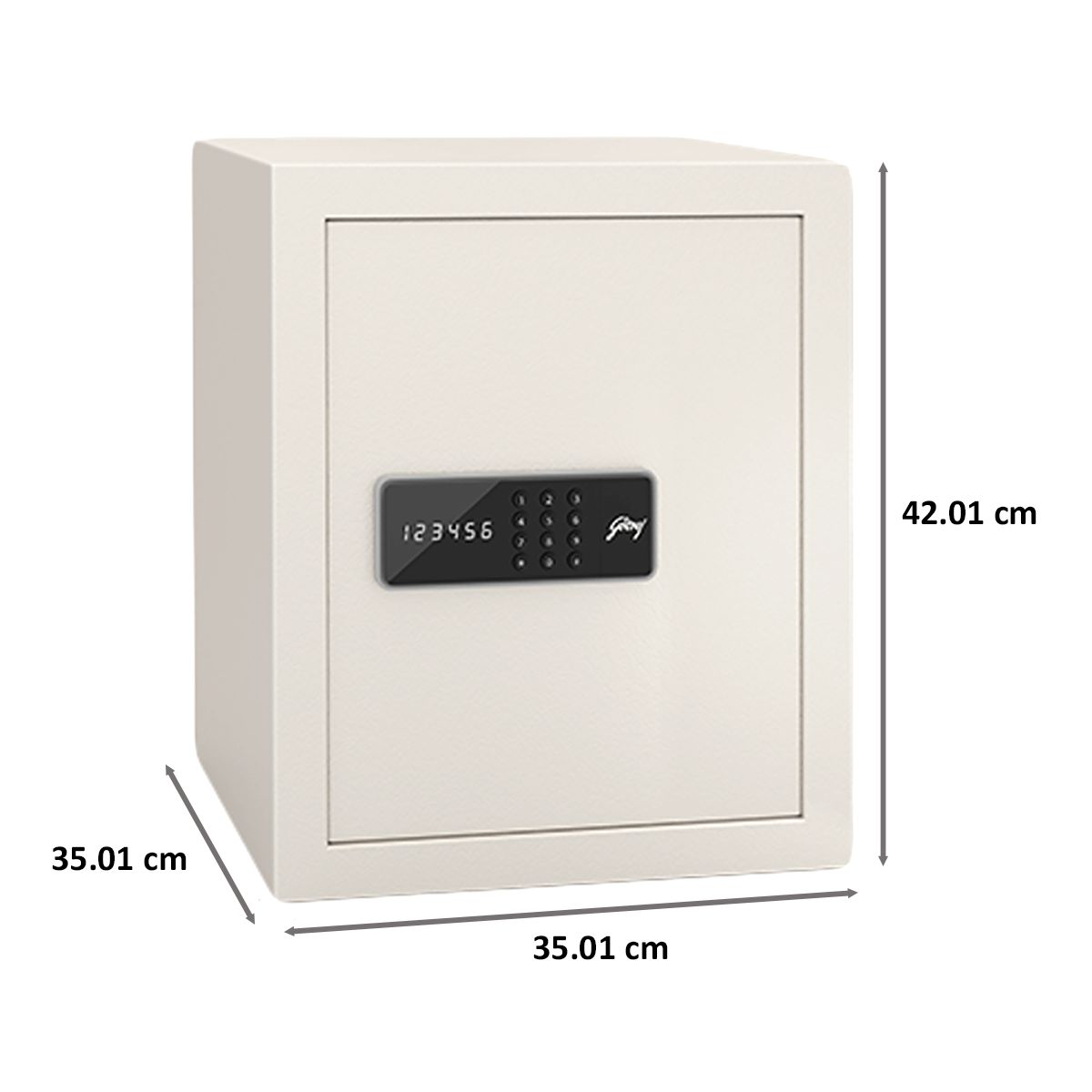 Godrej 40 Litres Safe Digital Locking Systems (NX Pro, Ivory) Godrej 40 Litres Safe Digital Locking Systems (NX Pro, Ivory)_3