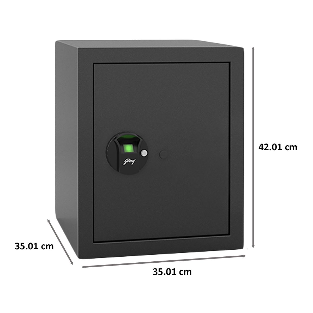 Godrej 40 Litres Safe Bio Smart Locks (NX Pro, Grey)_3