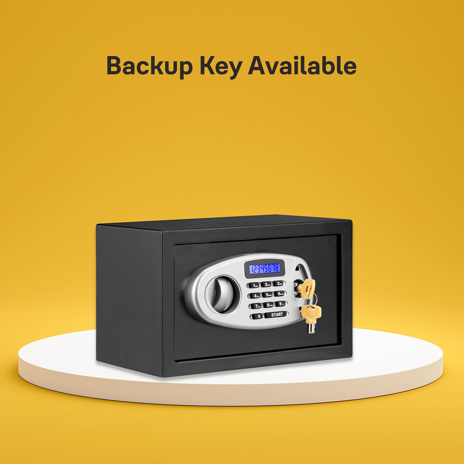 Yale 8.6 Litres Digital & Manual Safety Locker (1 Shelve, YSS/200/DB2, Black) Yale 8.6 Litres Digital & Manual Safety Locker (1 Shelve, YSS/200/DB2, Black)_11