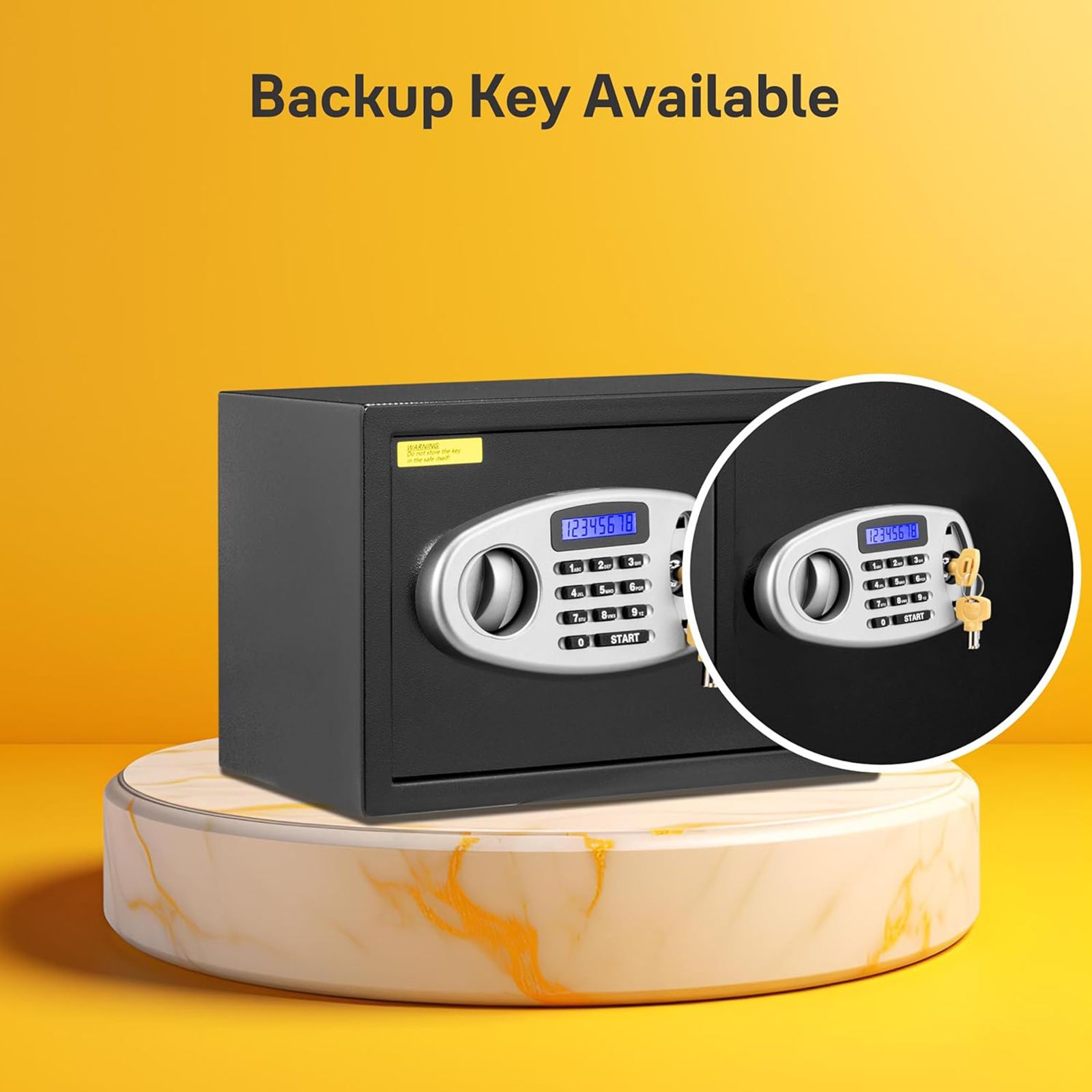 Yale 16.7 Litres Digital & Manual Safety Locker (1 Shelve, YSS/250/DB2, Black) Yale 16.7 Litres Digital & Manual Safety Locker (1 Shelve, YSS/250/DB2, Black)_13