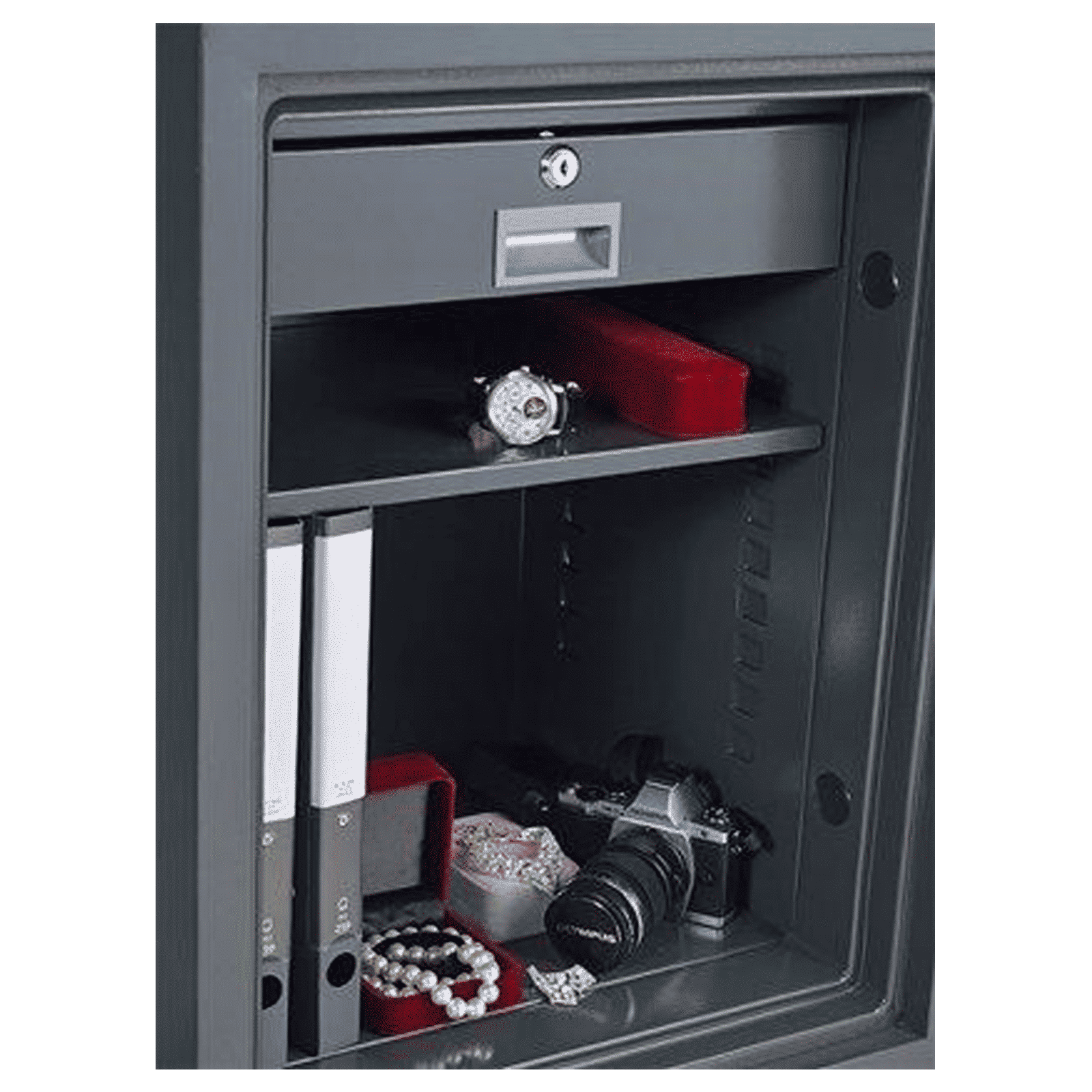 Yale 64 Litres Digital Safety Locker (1 Shelve, YFM/695/FG2, Black) Yale 64 Litres Digital Safety Locker (1 Shelve, YFM/695/FG2, Black)_2