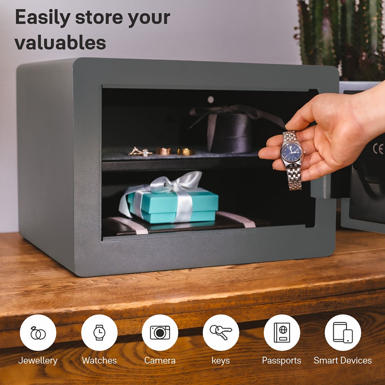 Yale 18.6 Litres Digital Safety Locker (1 Shelve, YSEM/250/EG1, Black) Yale 18.6 Litres Digital Safety Locker (1 Shelve, YSEM/250/EG1, Black)_13