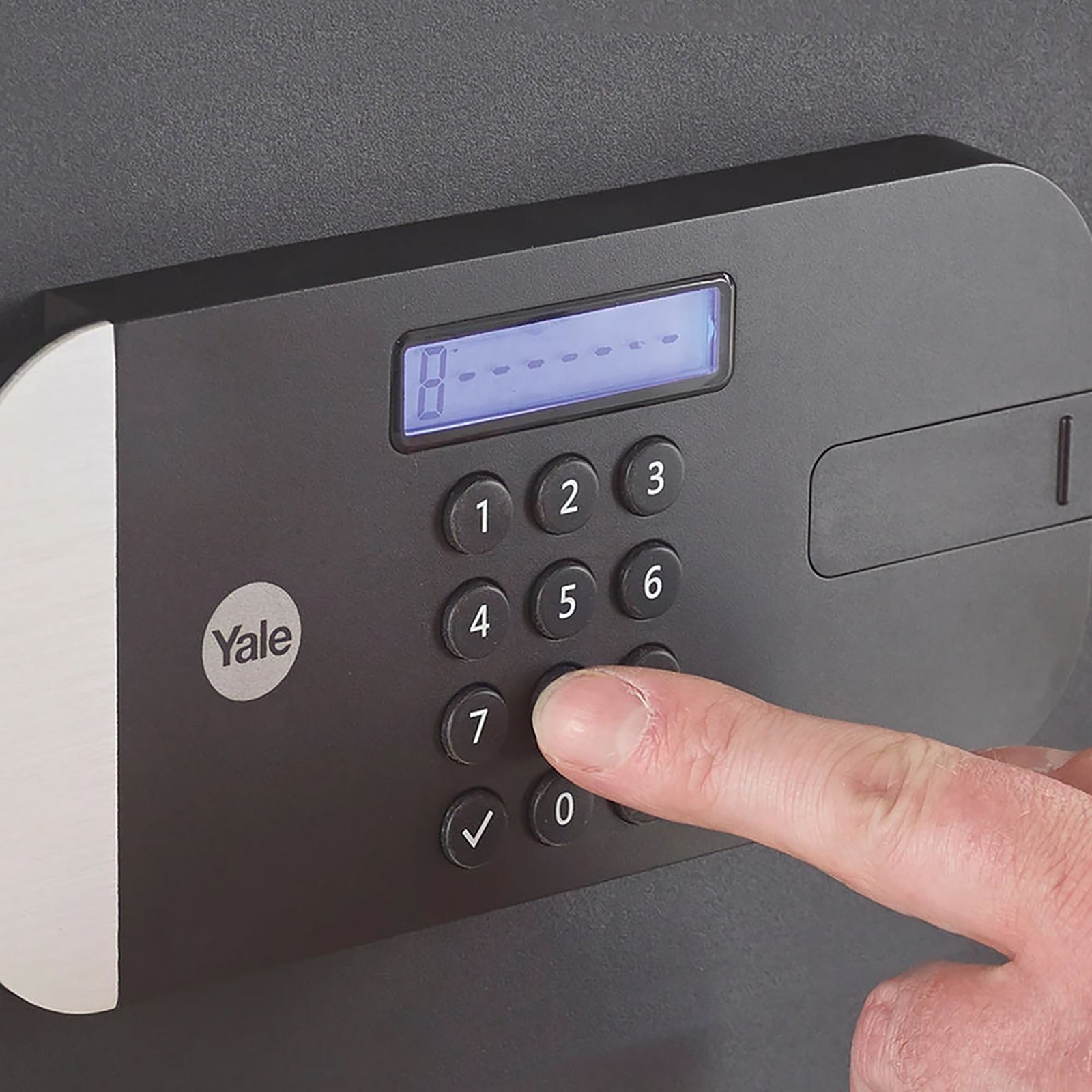 Yale 35.5 Litres Digital Safety Locker (1 Shelve, YSEM/400/EG1, Black) Yale 35.5 Litres Digital Safety Locker (1 Shelve, YSEM/400/EG1, Black)_7