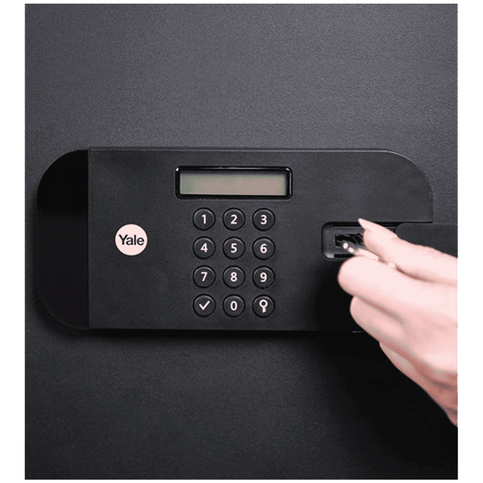 Yale 9.6 Litres Digital Safety Locker (1 Shelve, YSEB/200/EB1, Black) Yale 9.6 Litres Digital Safety Locker (1 Shelve, YSEB/200/EB1, Black)_6