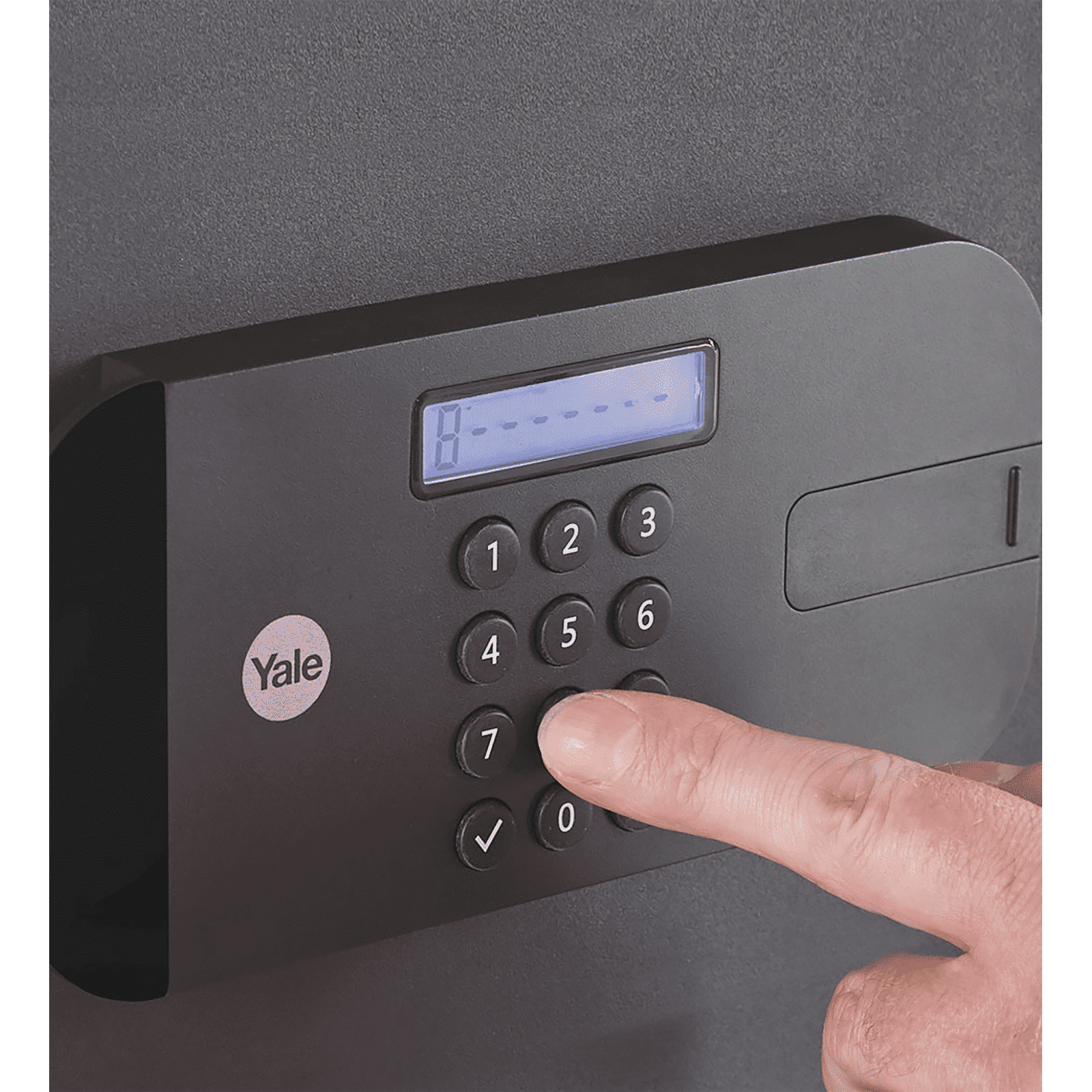 Yale 20.5 Litres Digital Safety Locker (1 Shelve, YSEB/250/EB1, Black) Yale 20.5 Litres Digital Safety Locker (1 Shelve, YSEB/250/EB1, Black)_7