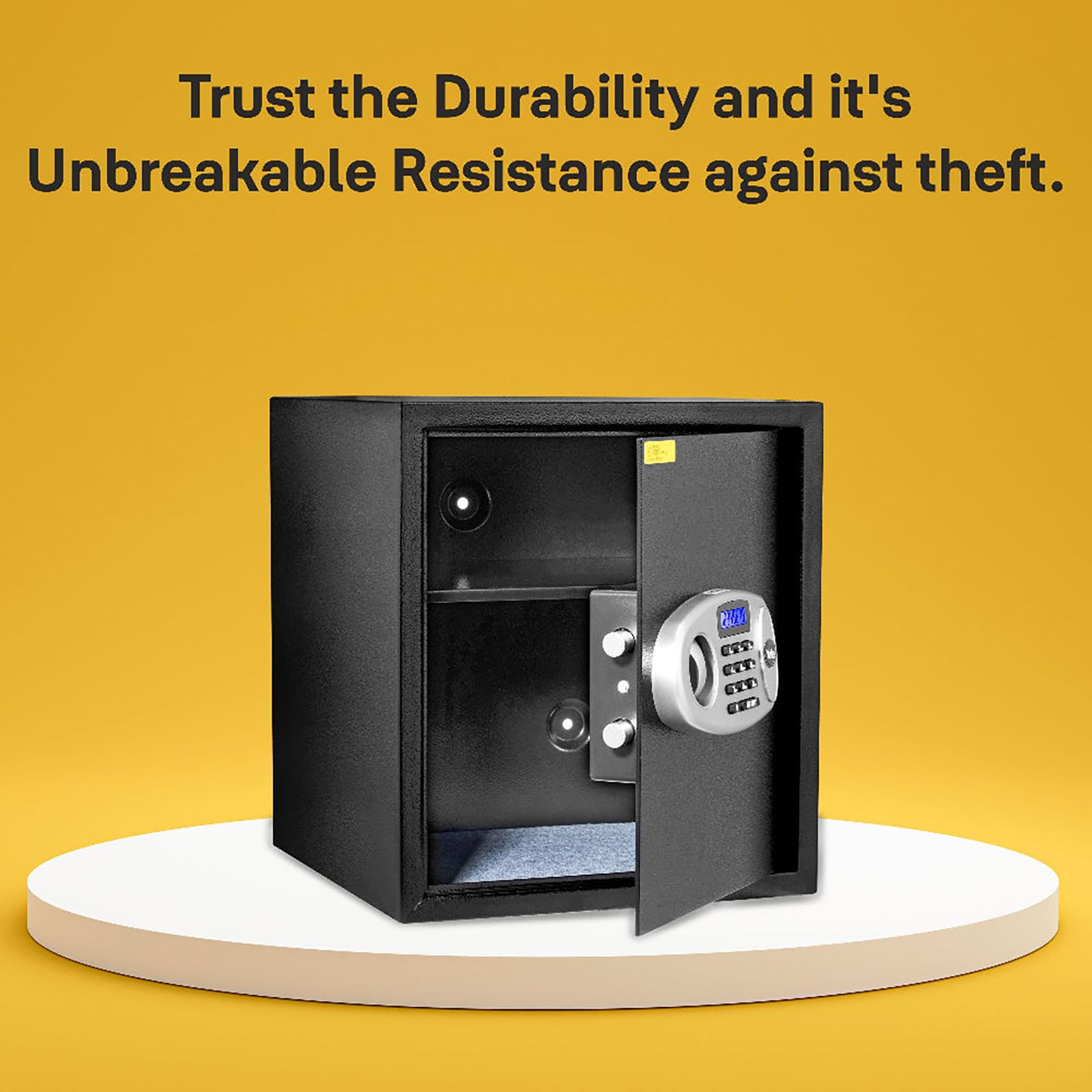 Yale 41 Litres Digital Safety Locker (1 Shelve, YSS/390/DB2, Black) Yale 41 Litres Digital Safety Locker (1 Shelve, YSS/390/DB2, Black)_14