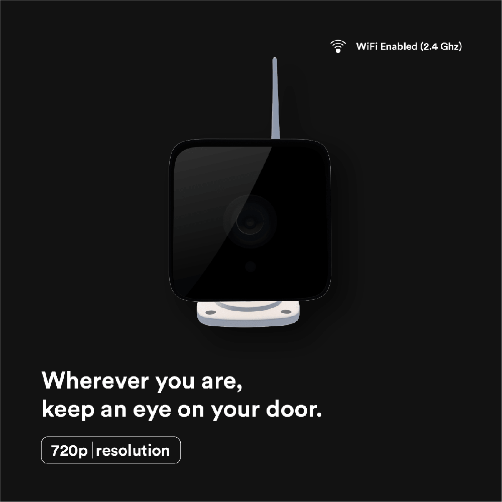 zunpulse CCTV Security Camera (Night Vision with Real-Time Monitoring, Camer - 720p, White) zunpulse CCTV Security Camera (Night Vision with Real-Time Monitoring, Camer - 720p, White)_5