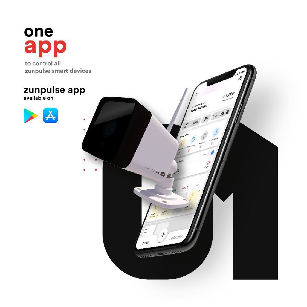 zunpulse CCTV Security Camera (Night Vision with Real-Time Monitoring, Camer - 720p, White) zunpulse CCTV Security Camera (Night Vision with Real-Time Monitoring, Camer - 720p, White)_6