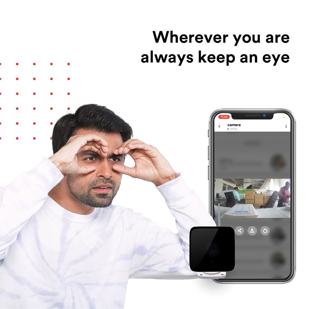 zunpulse CCTV Security Camera (Night Vision with Real-Time Monitoring, Camer - 720p, White) zunpulse CCTV Security Camera (Night Vision with Real-Time Monitoring, Camer - 720p, White)_7