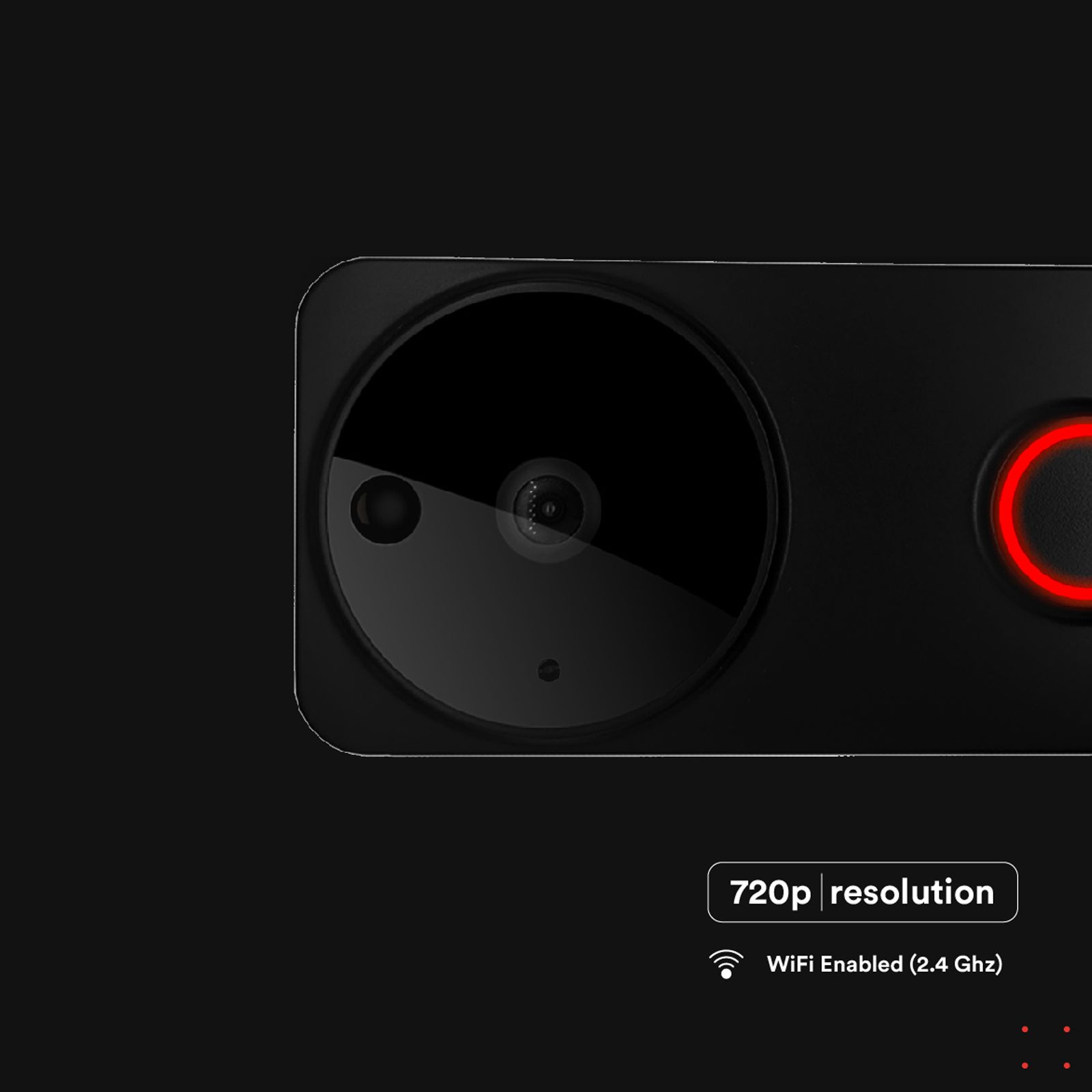 zunpulse Smart Door Bell (Motion Sensor Alert, ZUNSDB, Black)_4