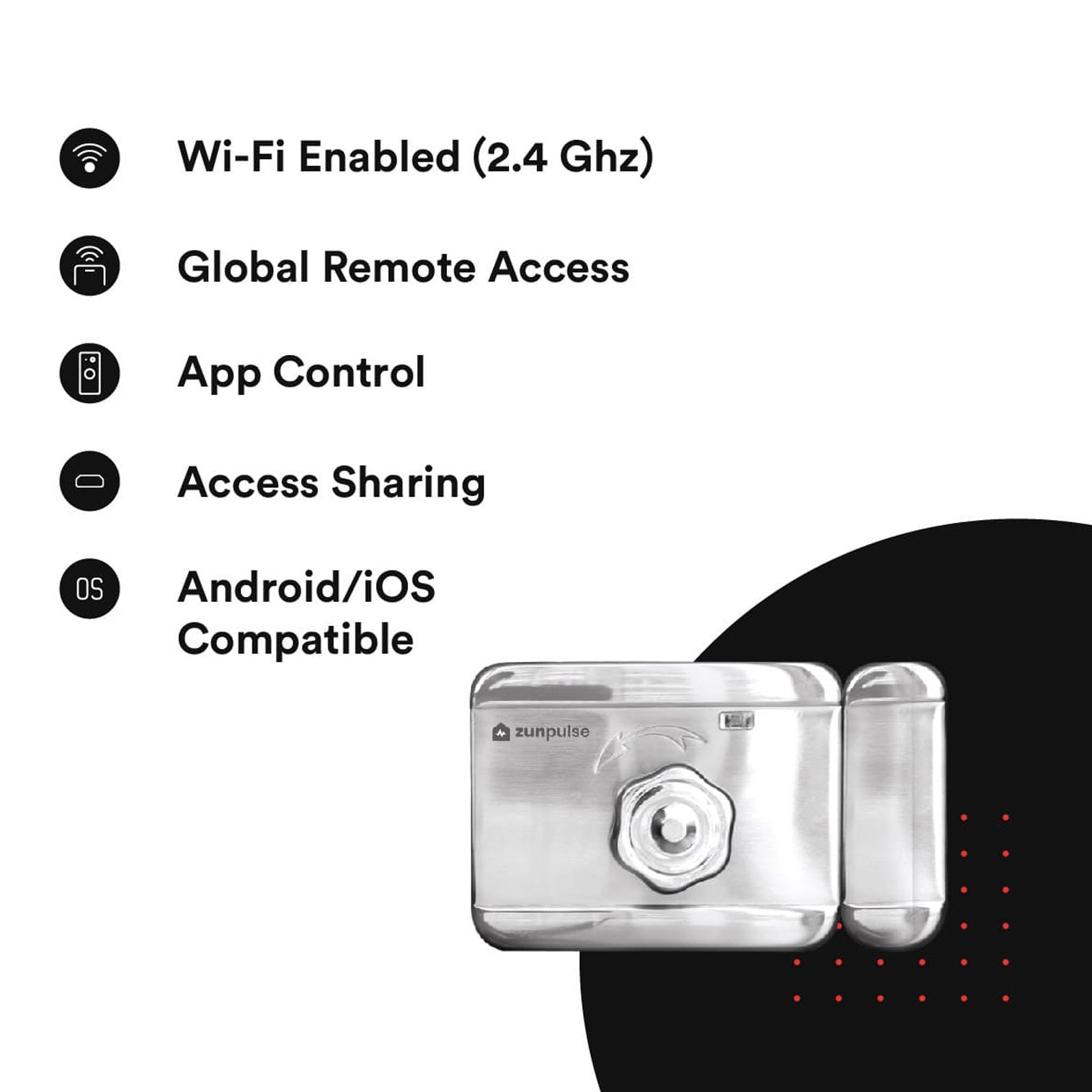 zunpulse Smart Locks (Wi-Fi Enabled, ZUNSDL, Silver) zunpulse Smart Locks (Wi-Fi Enabled, ZUNSDL, Silver)_2