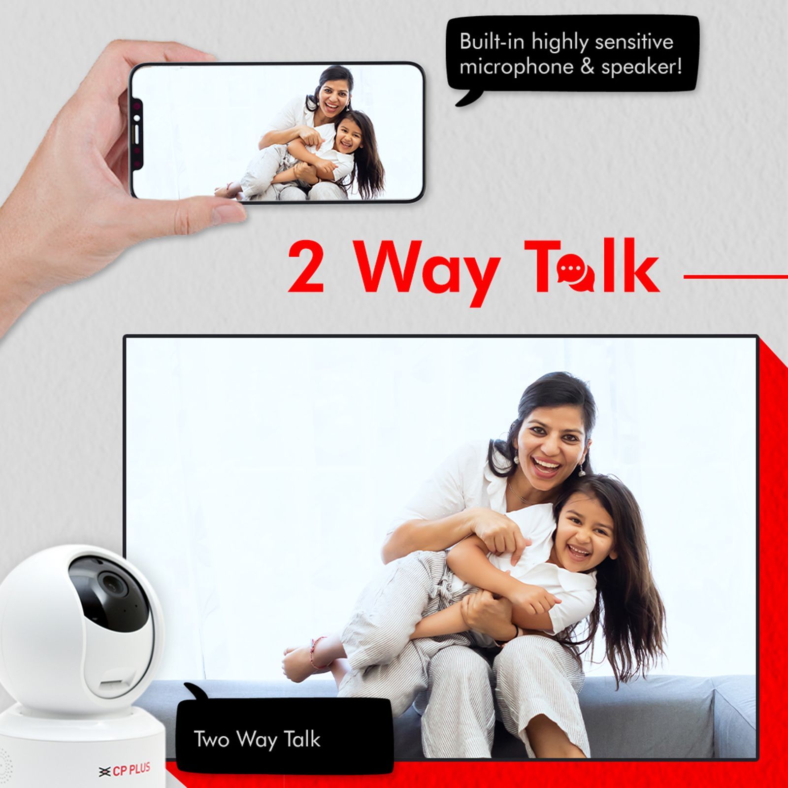 CP PLUS Ezykam Smart CCTV Security Camera (Motion Alert & Google Assistant Support, CP-E21A, White)_9