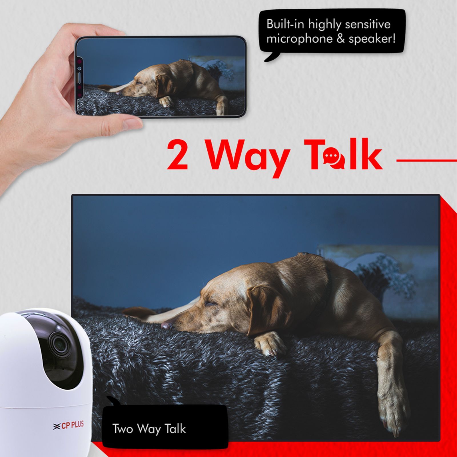 CP PLUS Eezo Smart CCTV Security Camera (Google Assistant Support, CP21, White)_10