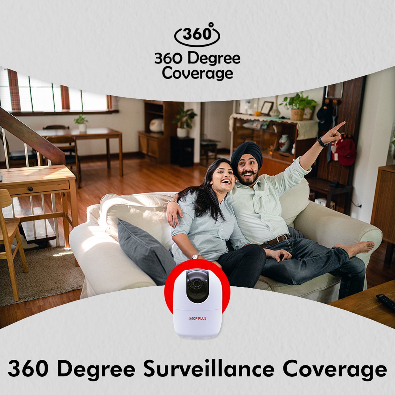 CP PLUS Eezo Smart CCTV Security Camera (Google Assistant Support, CP21, White)_12