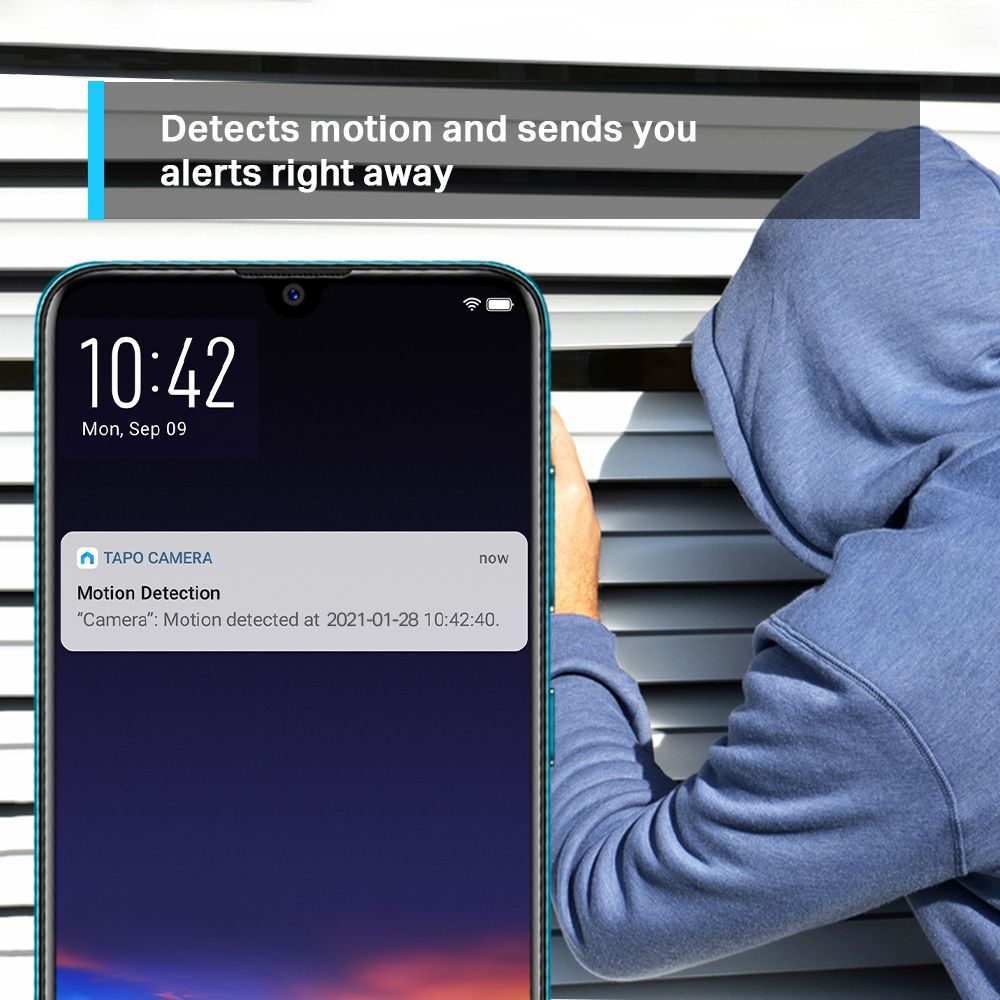 tp-link Tapo C210 Pan/Tilt Wi-Fi CCTV Security Camera (Privacy Mode, White) tp-link Tapo C210 Pan/Tilt Wi-Fi CCTV Security Camera (Privacy Mode, White)_3