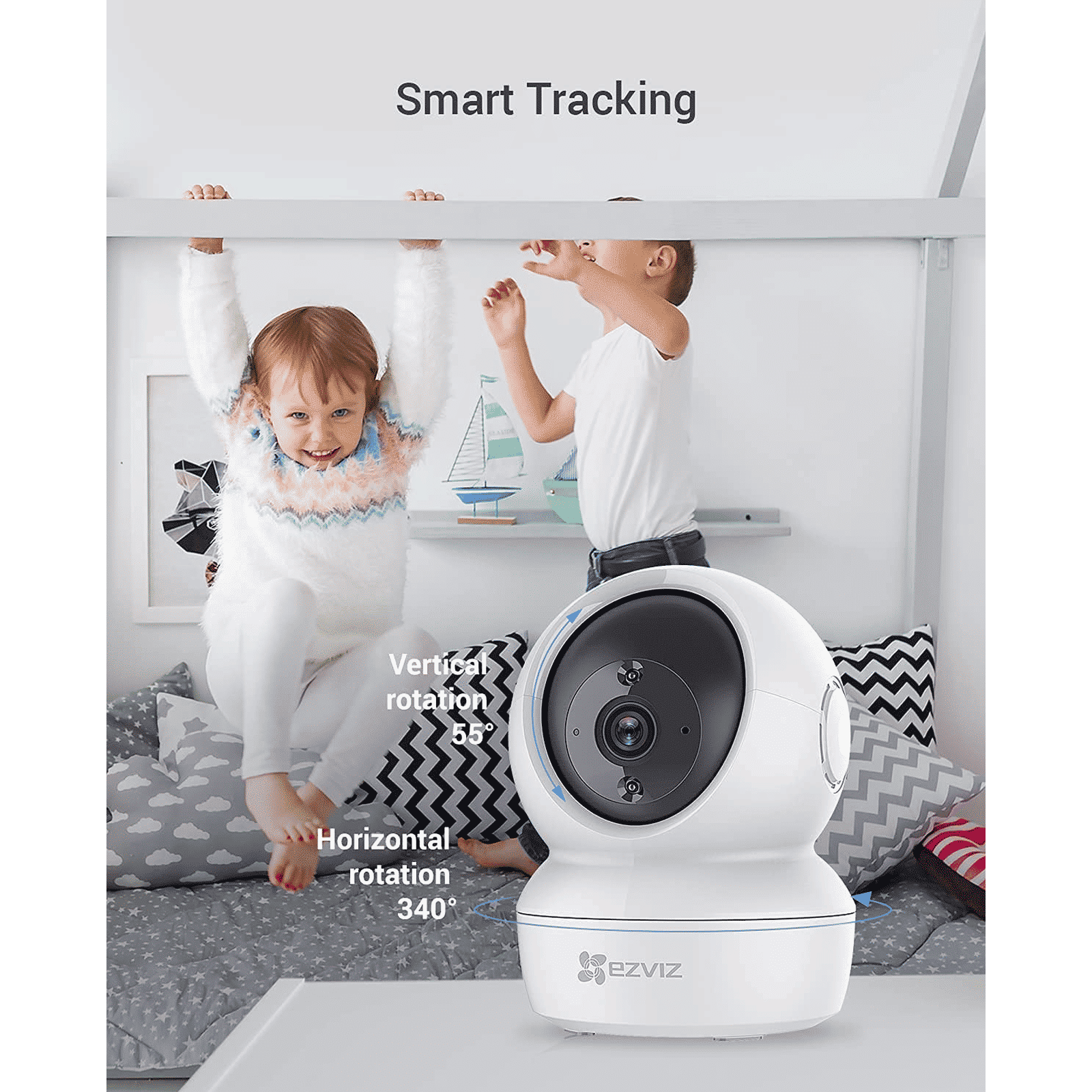 EZVIZ C6N FHD WiFi CCTV Security Camera (Motion Detection, CS-C6N-D0-8B4WF, White) EZVIZ C6N FHD WiFi CCTV Security Camera (Motion Detection, CS-C6N-D0-8B4WF, White)_5