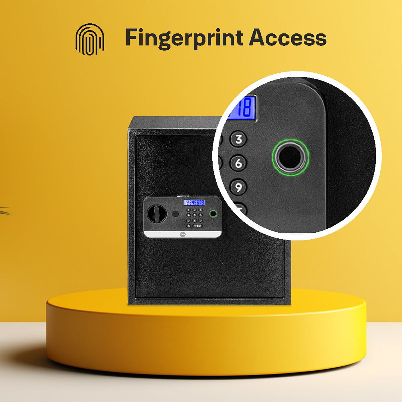 Yale Stellar 41 Litres Digital Safety Locker (390/DB2, Black)_13