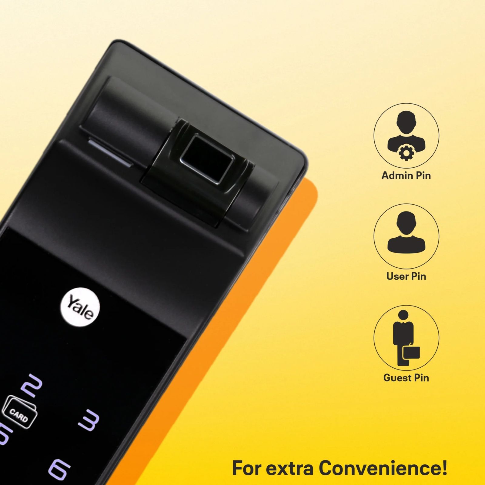 Yale YDM 7116A Digital Smart Lock (Low Battery Alert, Matt Black) Yale YDM 7116A Digital Smart Lock (Low Battery Alert, Matt Black)_9