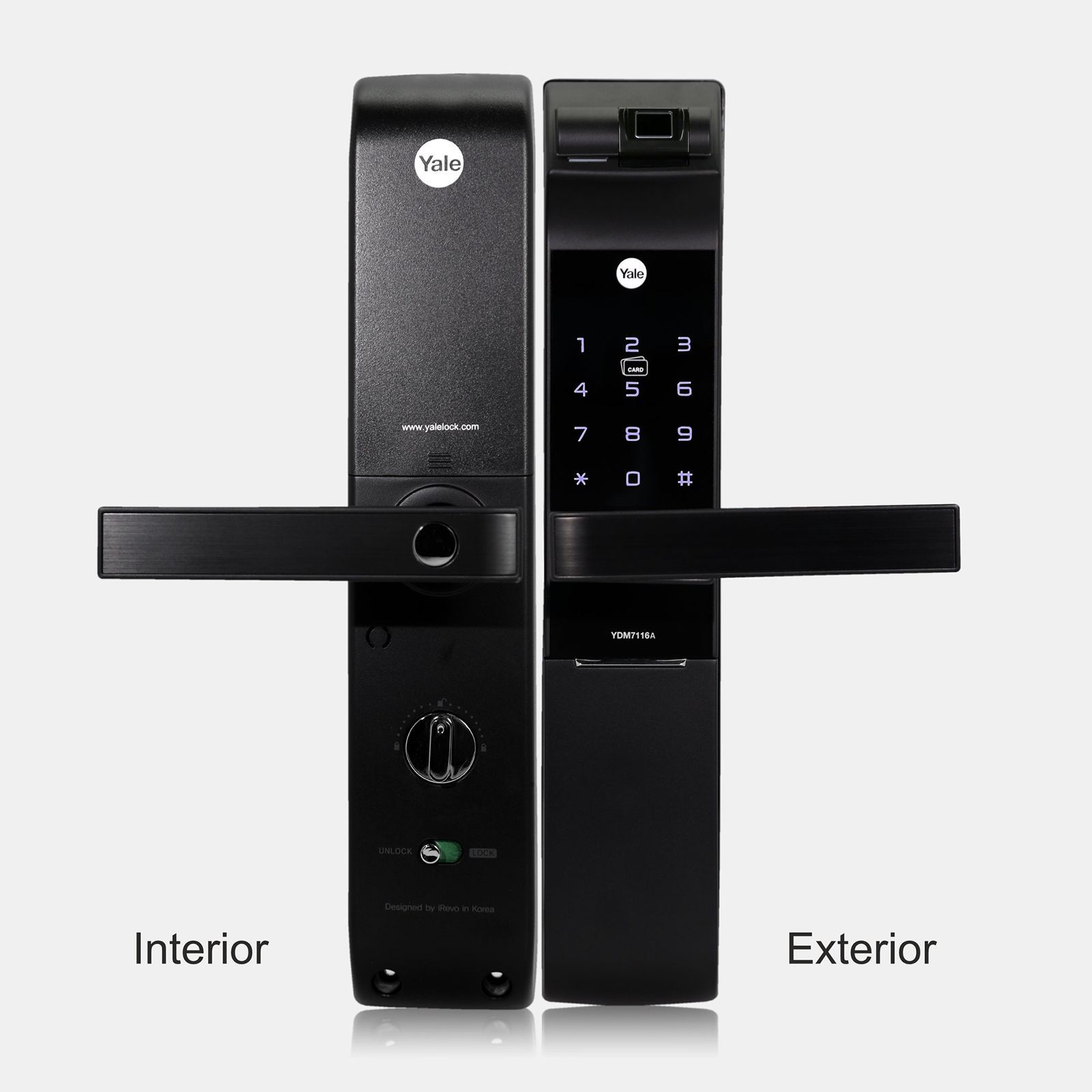 Yale YDM 7116A Digital Smart Lock (Low Battery Alert, Matt Black)_16