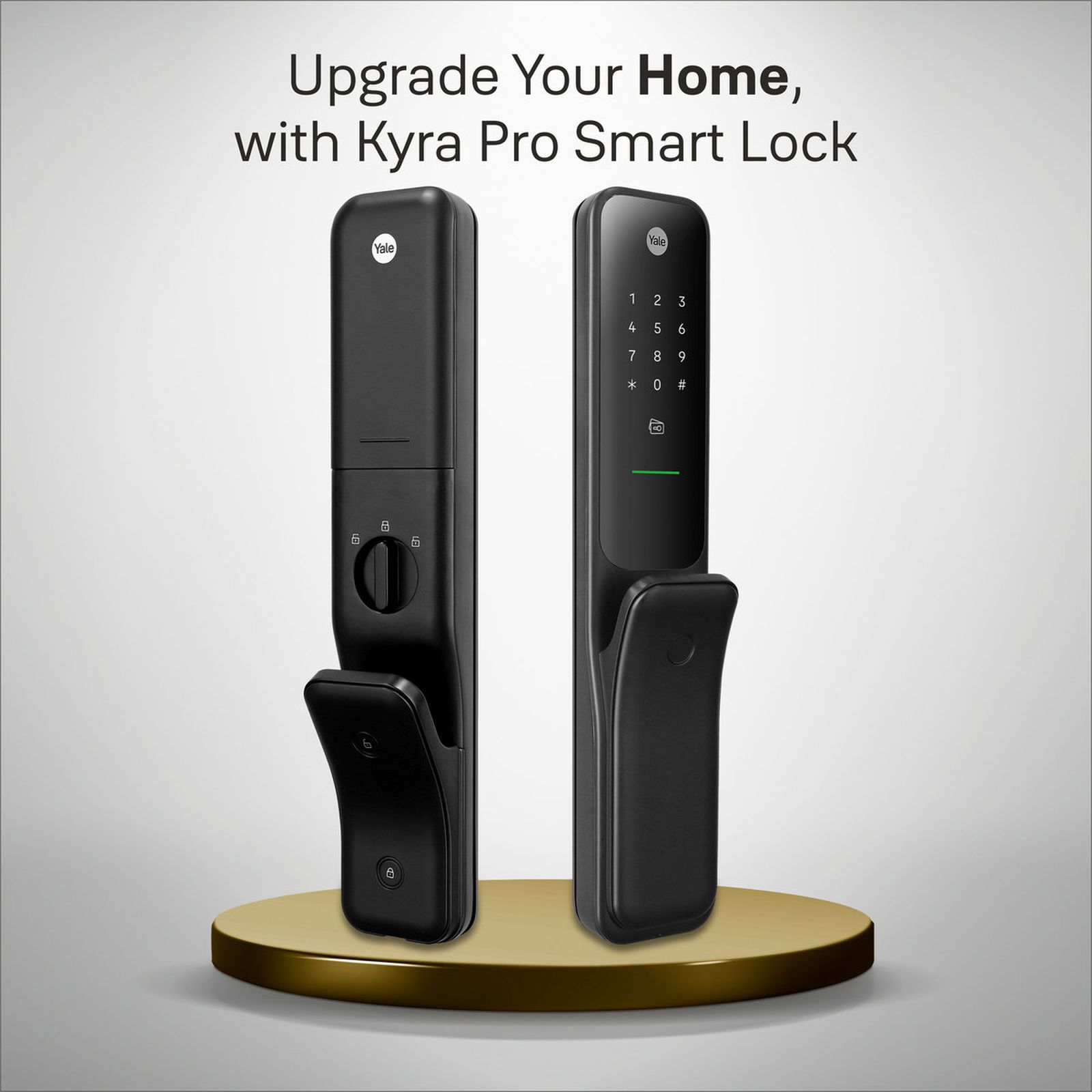 Yale Kyra Pro Digital Smart Lock (Multiple Access Options, YKYRAPRO-BL, Matt Black) Yale Kyra Pro Digital Smart Lock (Multiple Access Options, YKYRAPRO-BL, Matt Black)_3