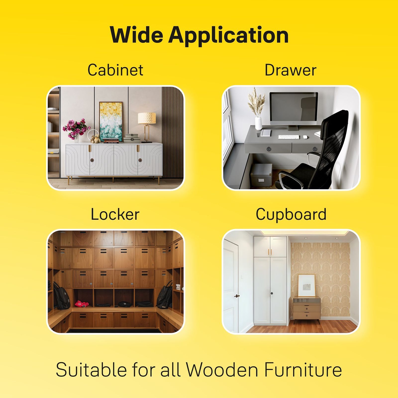 Yale YLDRPC Digital Smart Lock (LED Light & Sound Indicator, Rose Gold)_10