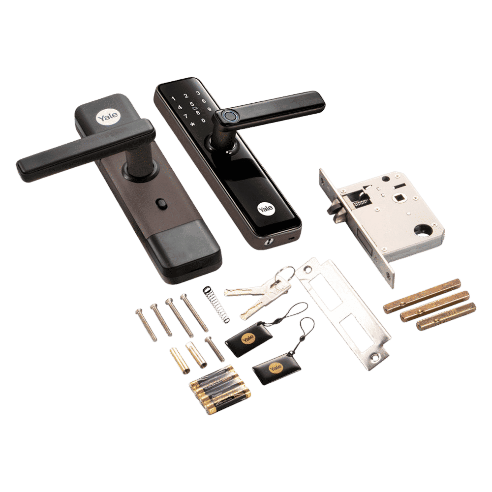 Yale YDME50NxT Digital Smart Lock (Strong Locking Bolts, Brown) Yale YDME50NxT Digital Smart Lock (Strong Locking Bolts, Brown)_3