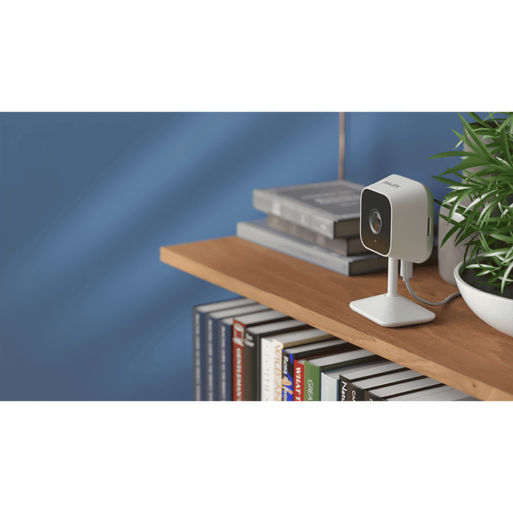 PHILIPS 1000 Series Wifi Fixed 3D CCTV Security Camera (Night Vision, HSP1000, White)_11