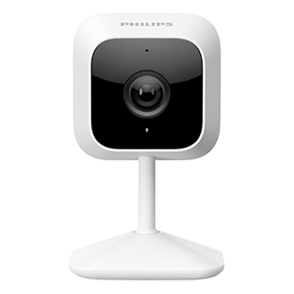 PHILIPS 1000 Series Wifi Fixed 3D CCTV Security Camera (Night Vision, HSP1000, White)_3