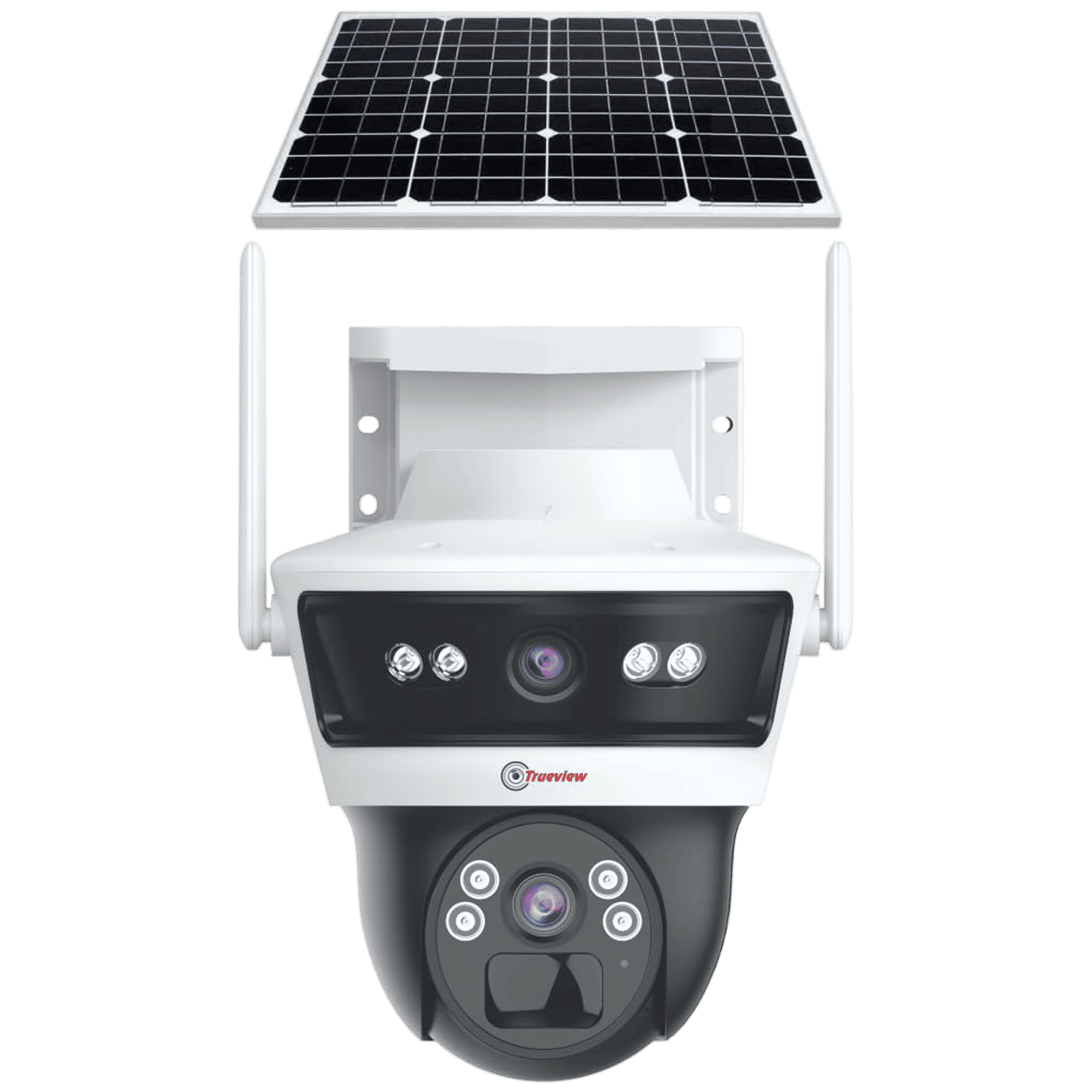 Trueview Solar Linkage 4G Dome CCTV Security Camera (Solar Powered, T18200, White) Trueview Solar Linkage 4G Dome CCTV Security Camera (Solar Powered, T18200, White)_1