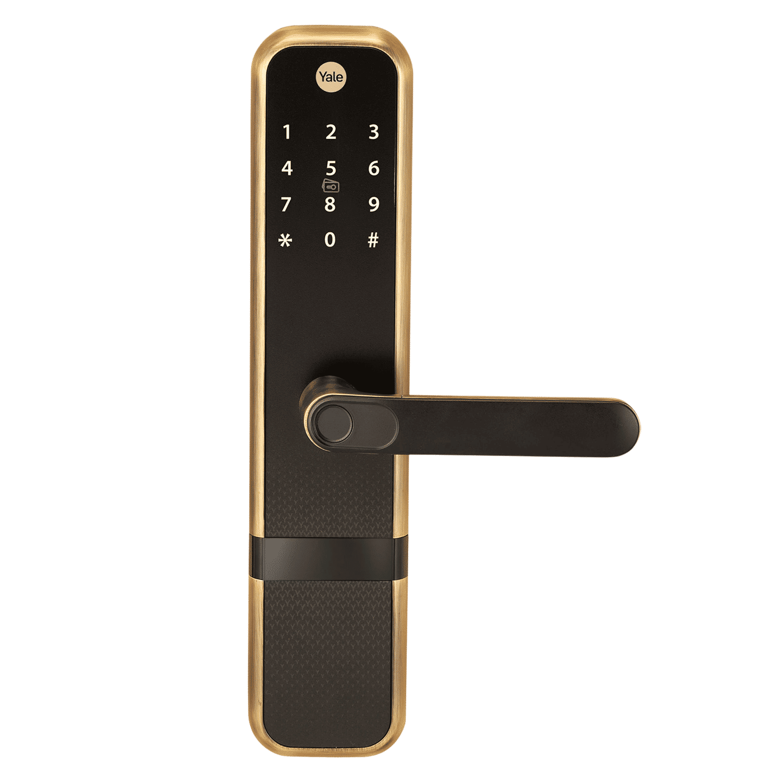 Yale Zuri Digital Lock (Fingerprint, PIN, RFID & Manual Key Access, YZuri/AB, Antique Bronze) Yale Zuri Digital Lock (Fingerprint, PIN, RFID & Manual Key Access, YZuri/AB, Antique Bronze)_1