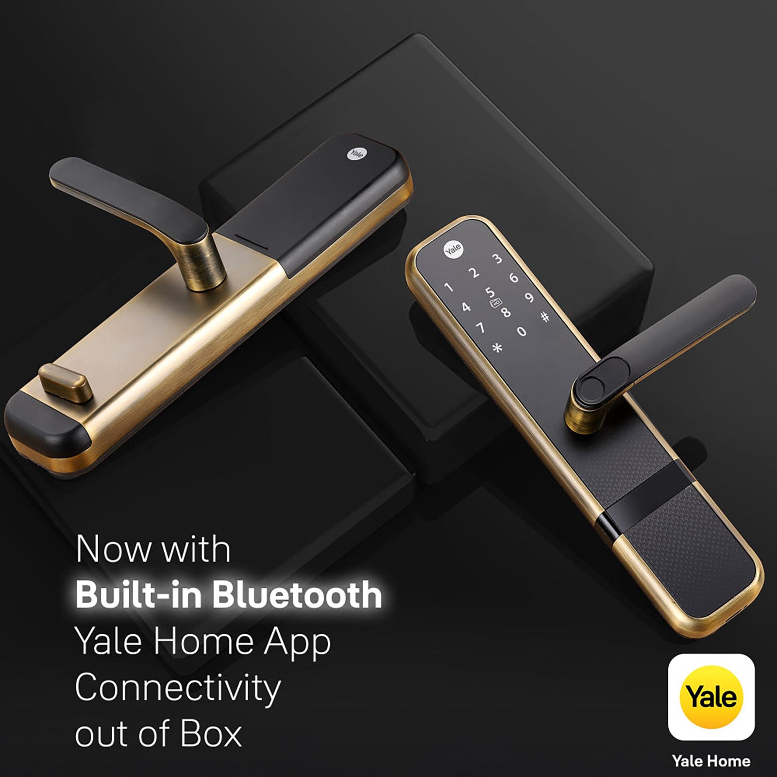 Yale Zuri Digital Lock (Fingerprint, PIN, RFID & Manual Key Access, YZuri/AB, Antique Bronze) Yale Zuri Digital Lock (Fingerprint, PIN, RFID & Manual Key Access, YZuri/AB, Antique Bronze)_7