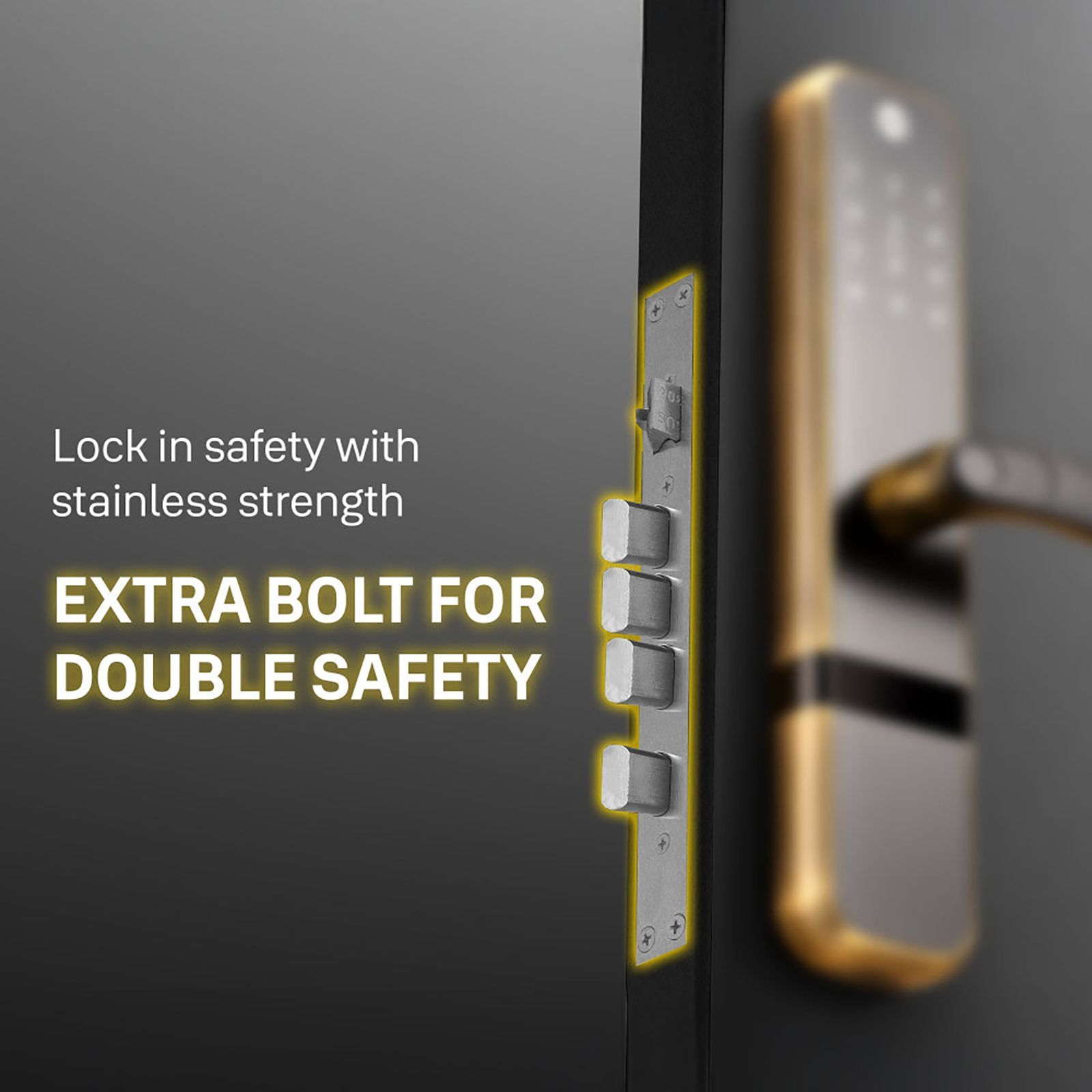 Yale Zuri Digital Lock (Fingerprint, PIN, RFID & Manual Key Access, YZuri/AB, Antique Bronze) Yale Zuri Digital Lock (Fingerprint, PIN, RFID & Manual Key Access, YZuri/AB, Antique Bronze)_8